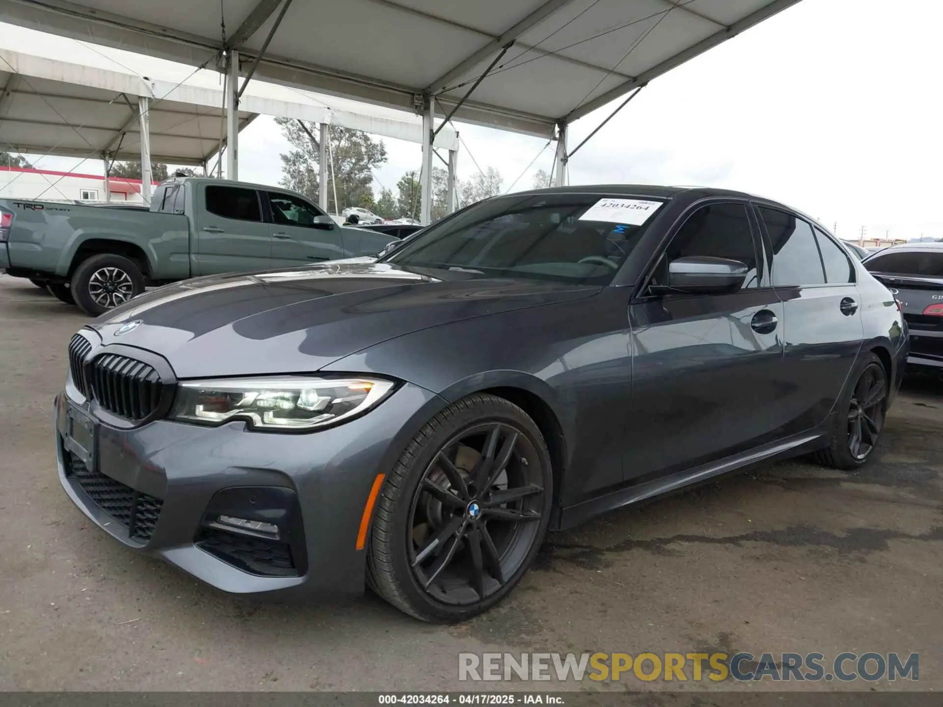 2 Photograph of a damaged car WBA5R1C56KAK07317 BMW 330I 2019