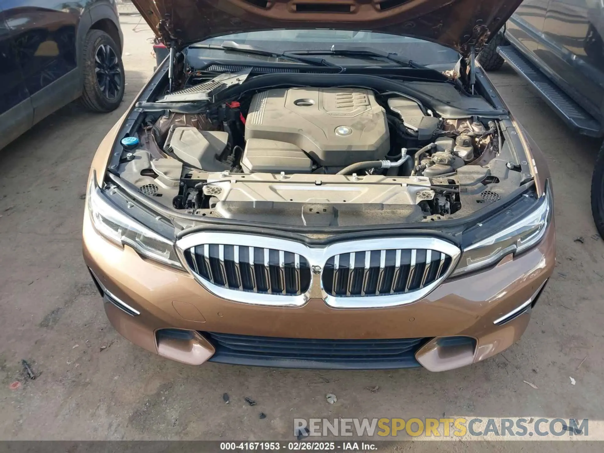 10 Photograph of a damaged car WBA5R1C56KAK08371 BMW 330I 2019
