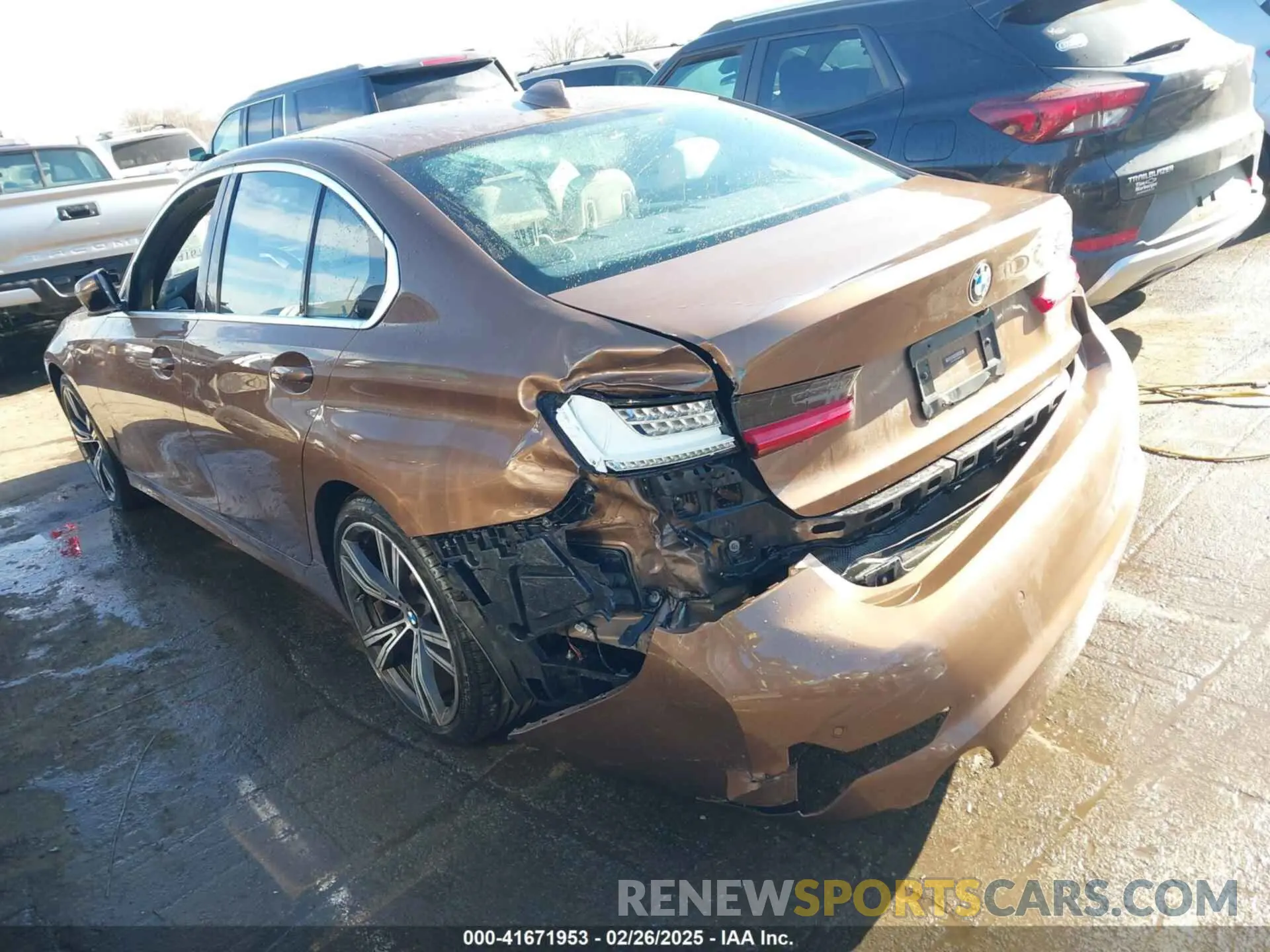 3 Photograph of a damaged car WBA5R1C56KAK08371 BMW 330I 2019