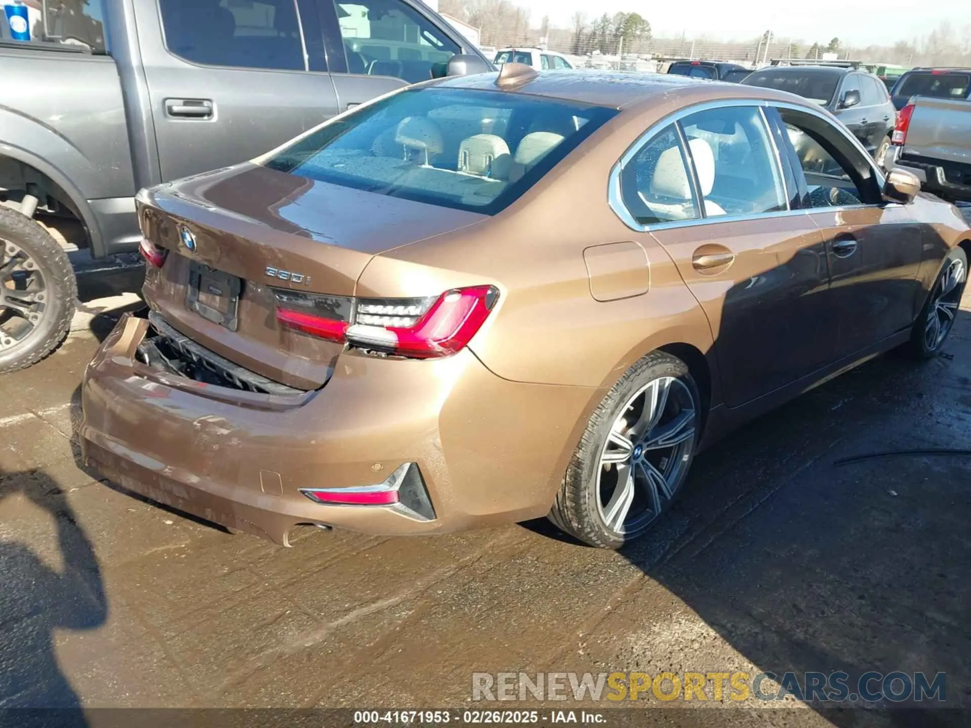 4 Photograph of a damaged car WBA5R1C56KAK08371 BMW 330I 2019
