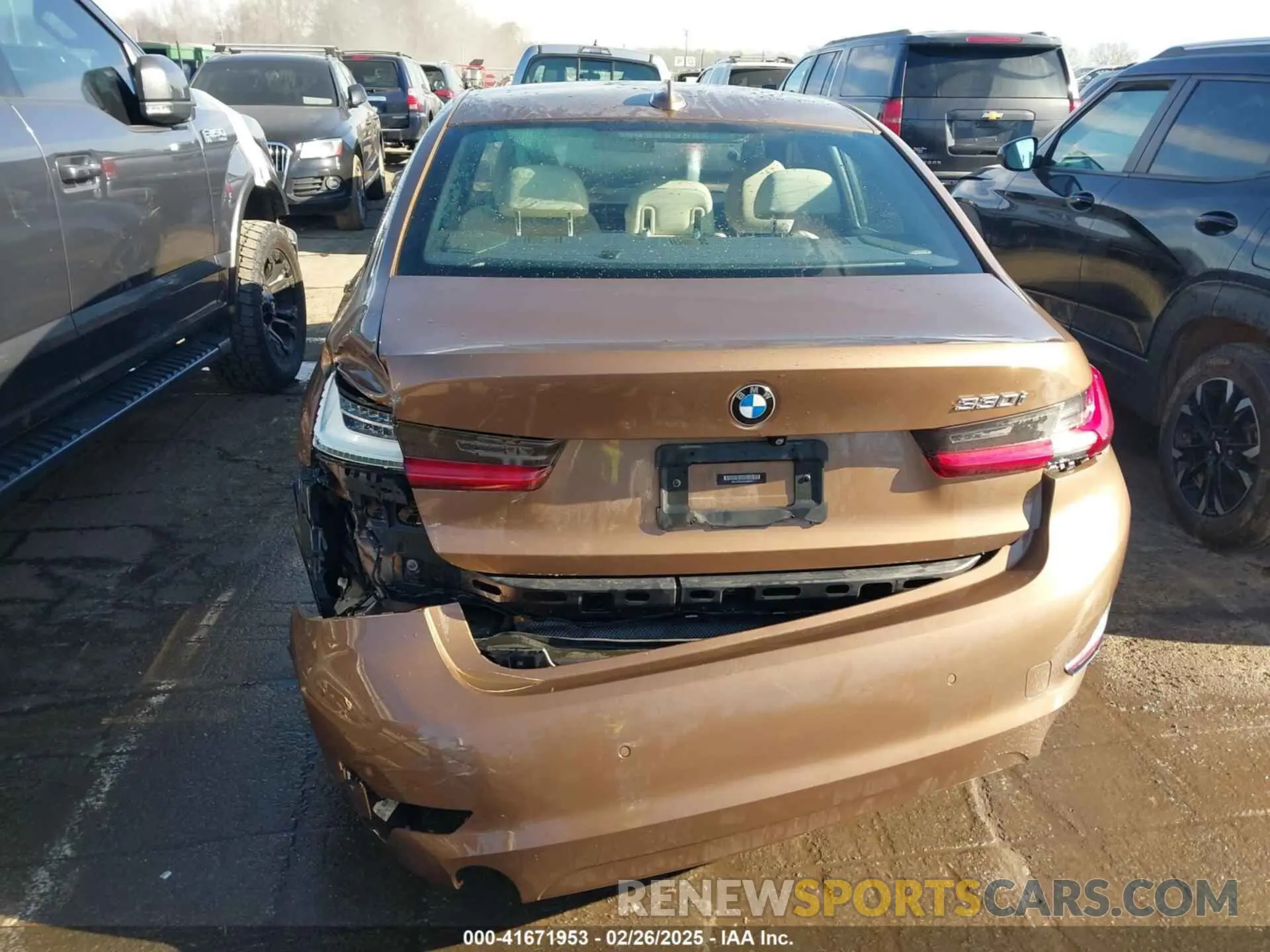 6 Photograph of a damaged car WBA5R1C56KAK08371 BMW 330I 2019