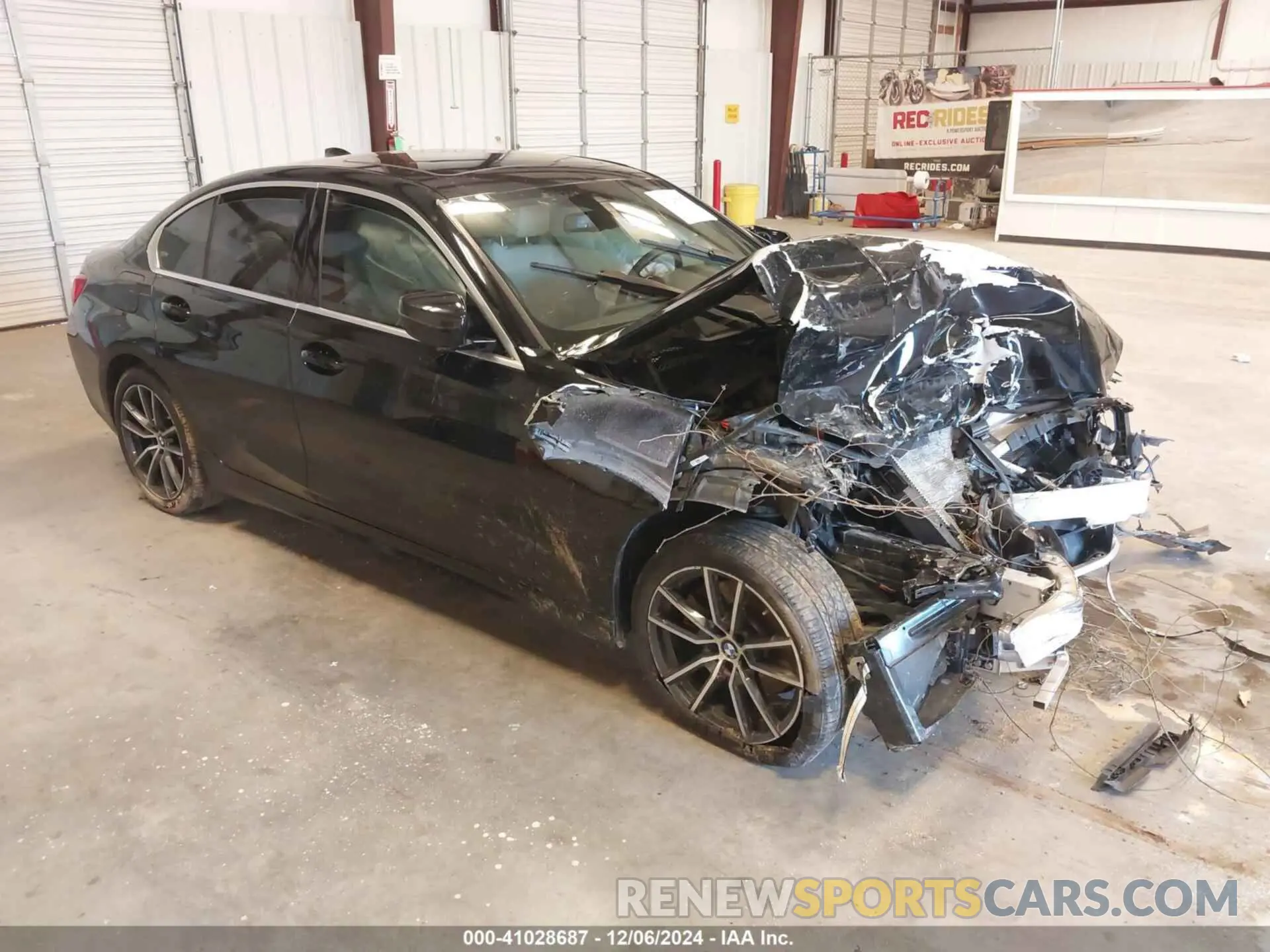 1 Photograph of a damaged car WBA5R1C59KAK08803 BMW 330I 2019