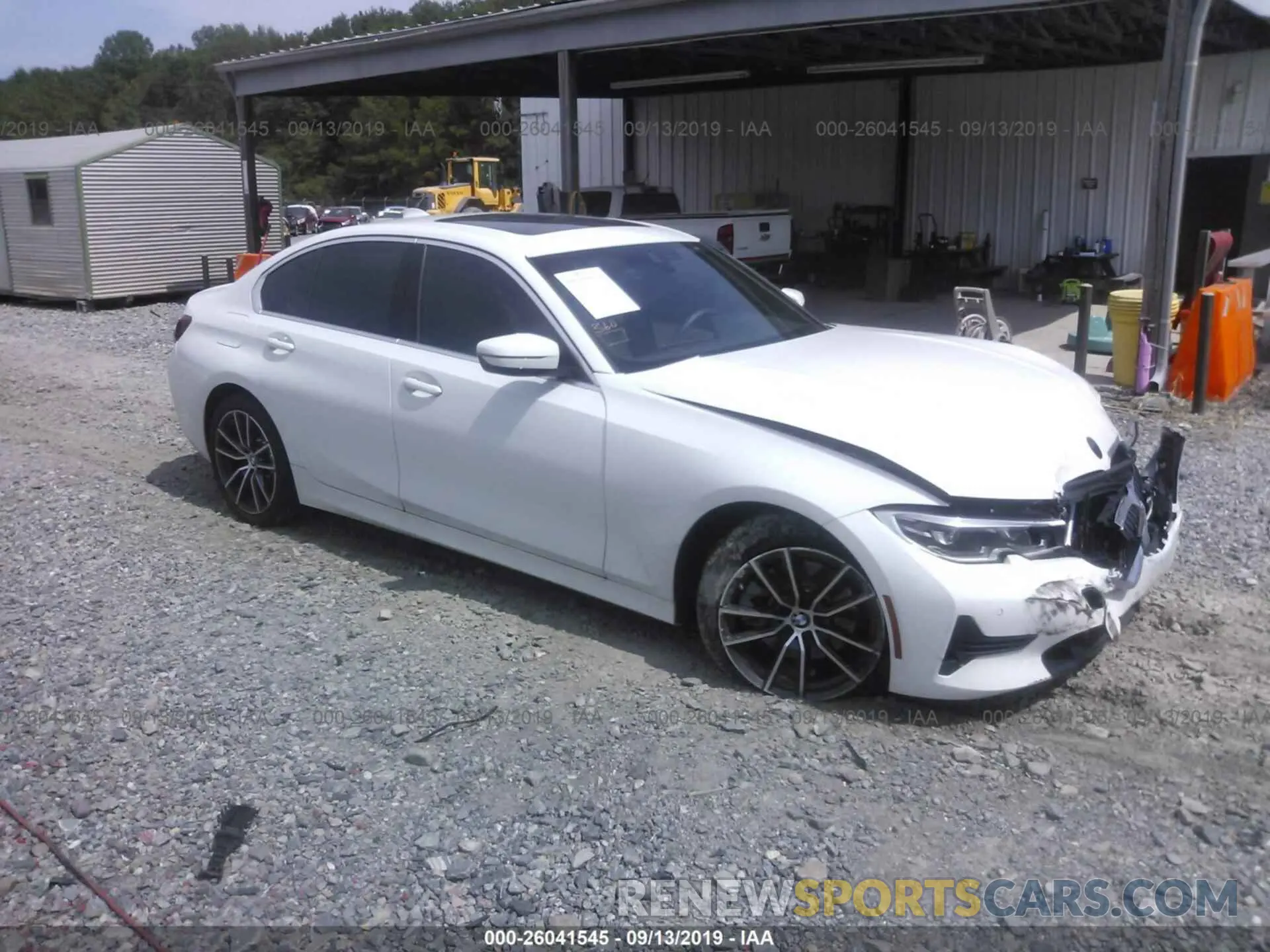 1 Photograph of a damaged car WBA5R1C5XKAJ99013 BMW 330I 2019