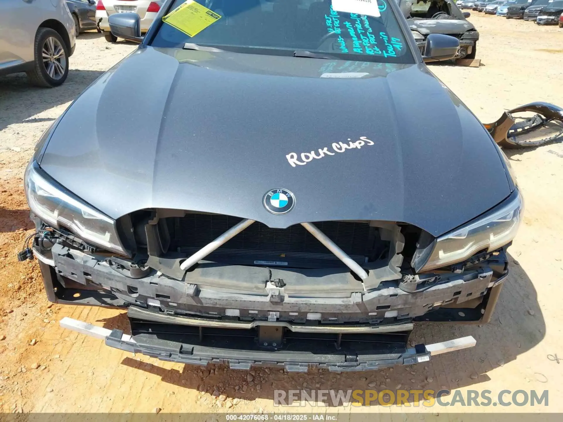 6 Photograph of a damaged car WBA5R1C5XKFH00567 BMW 330I 2019