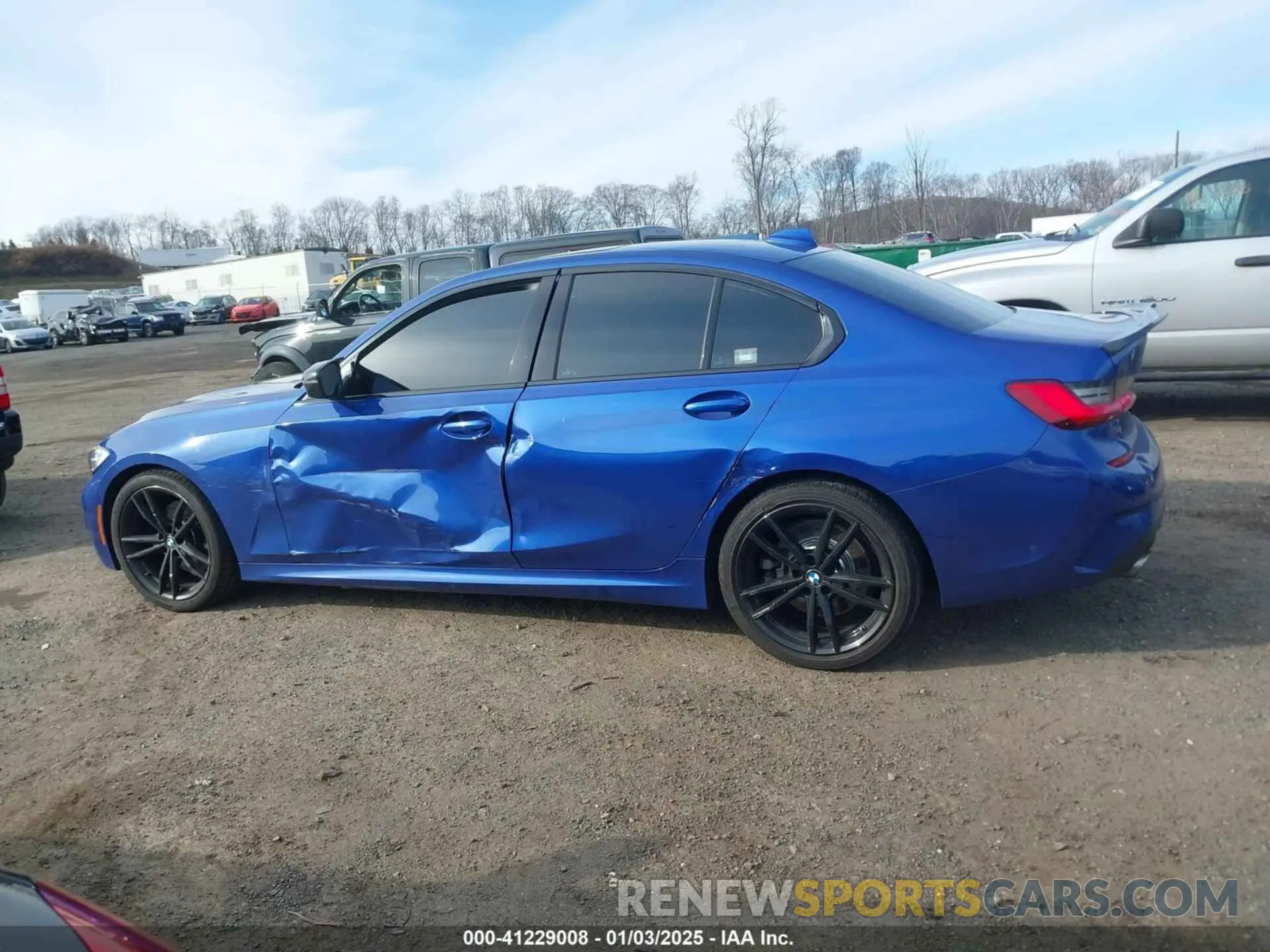 14 Photograph of a damaged car WBA5R7C50KAJ79467 BMW 330I 2019
