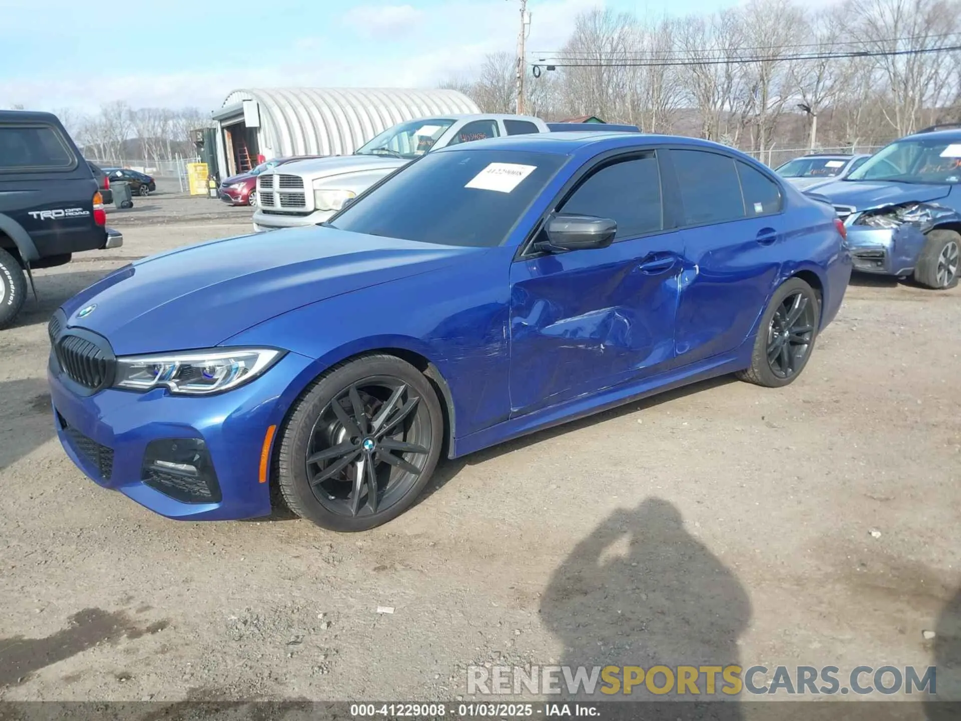 2 Photograph of a damaged car WBA5R7C50KAJ79467 BMW 330I 2019