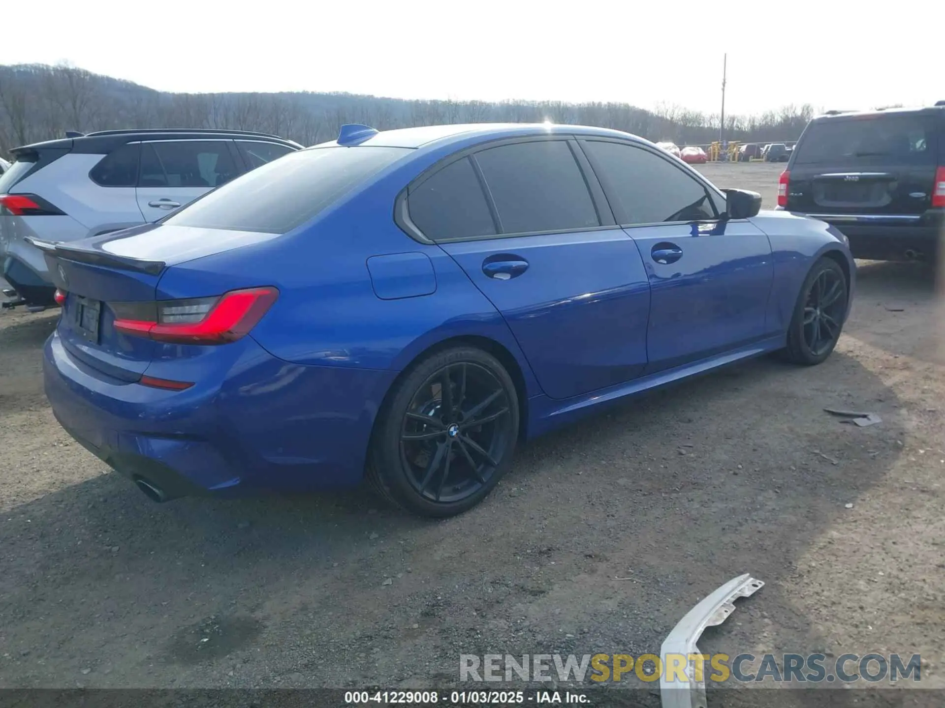 4 Photograph of a damaged car WBA5R7C50KAJ79467 BMW 330I 2019