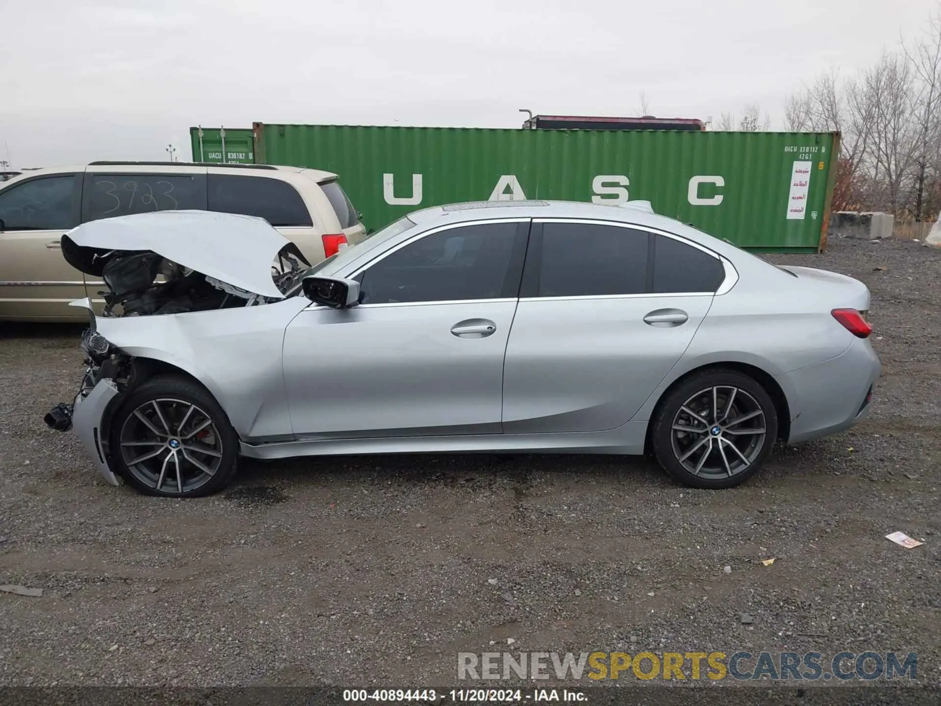 13 Photograph of a damaged car WBA5R7C50KAJ83602 BMW 330I 2019