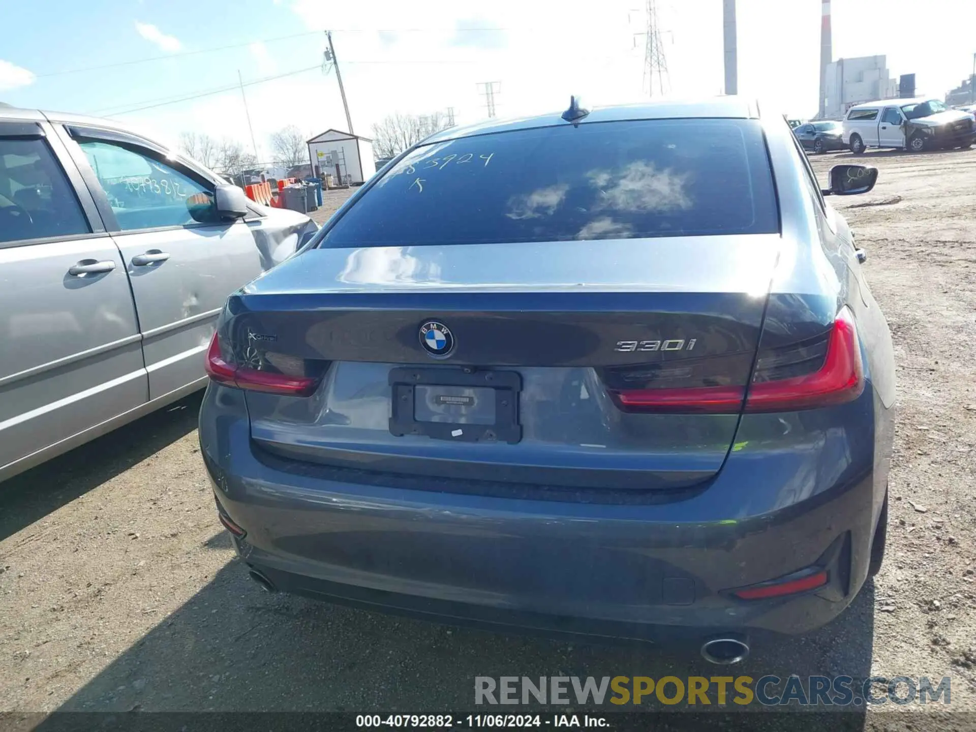 15 Photograph of a damaged car WBA5R7C50KAJ83924 BMW 330I 2019