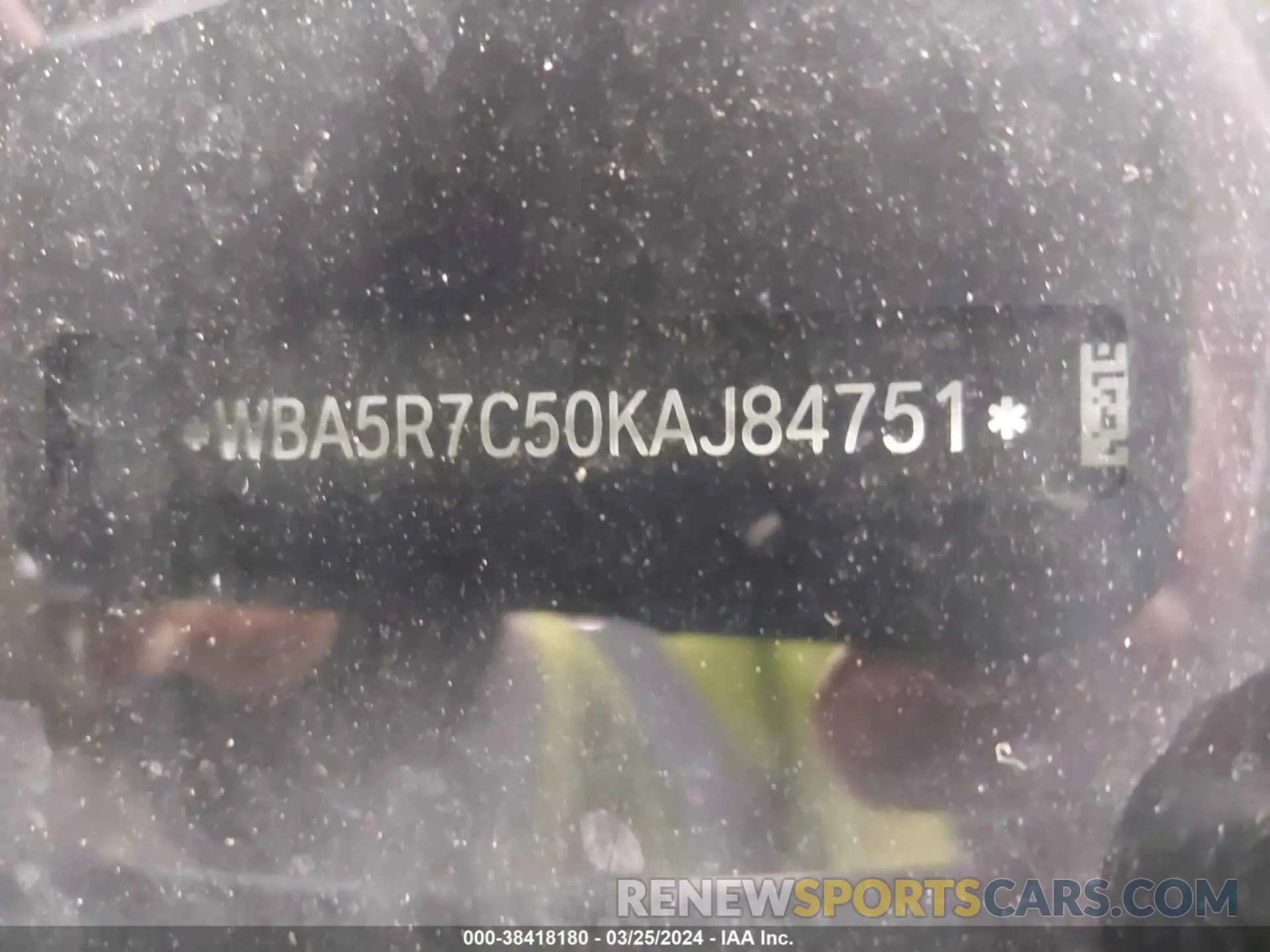18 Photograph of a damaged car WBA5R7C50KAJ84751 BMW 330I 2019
