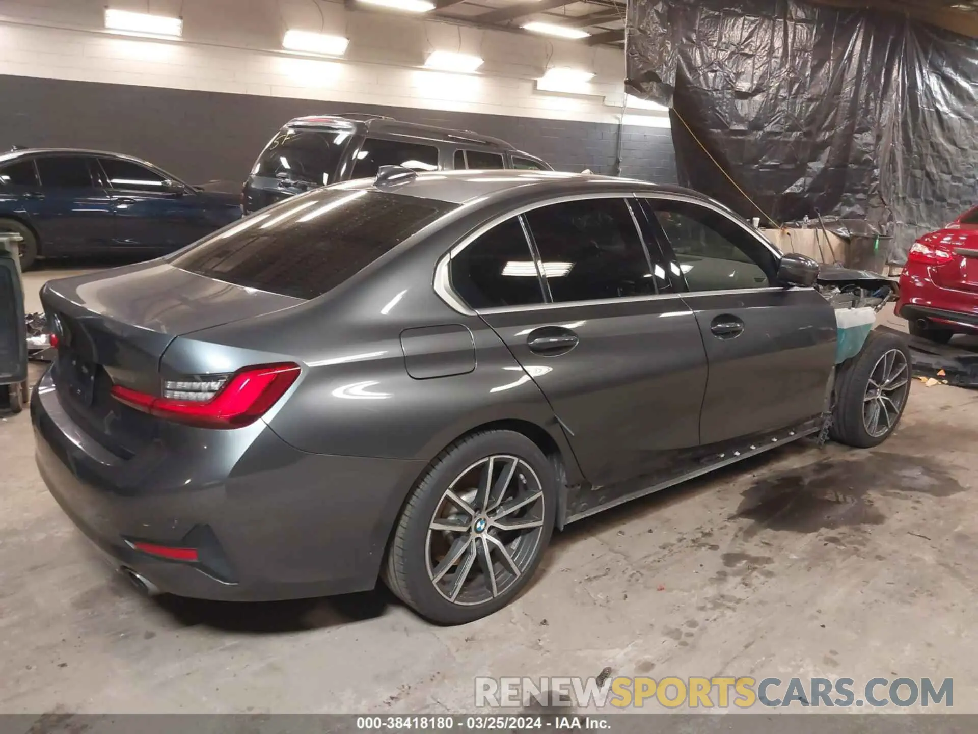4 Photograph of a damaged car WBA5R7C50KAJ84751 BMW 330I 2019