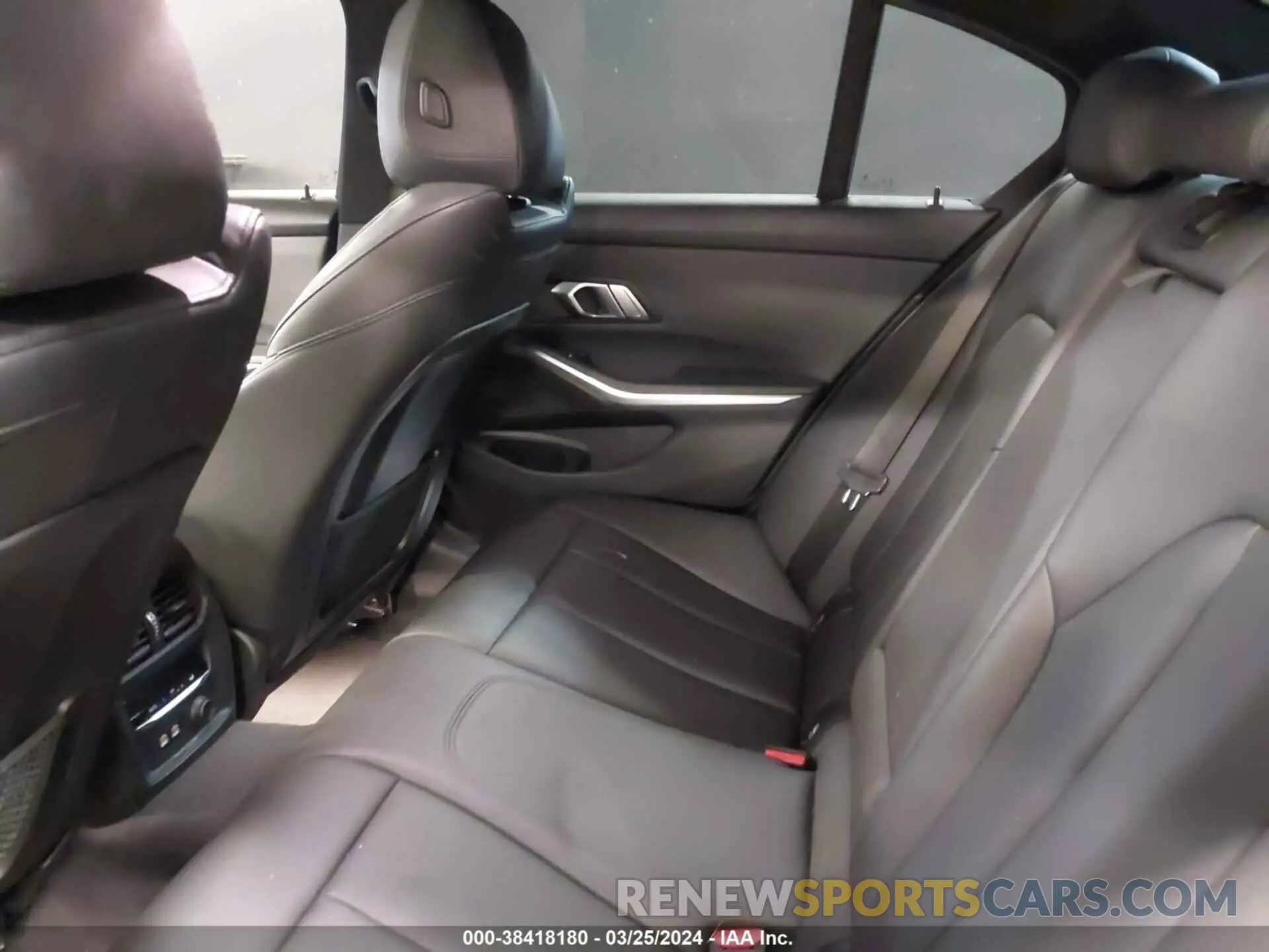8 Photograph of a damaged car WBA5R7C50KAJ84751 BMW 330I 2019