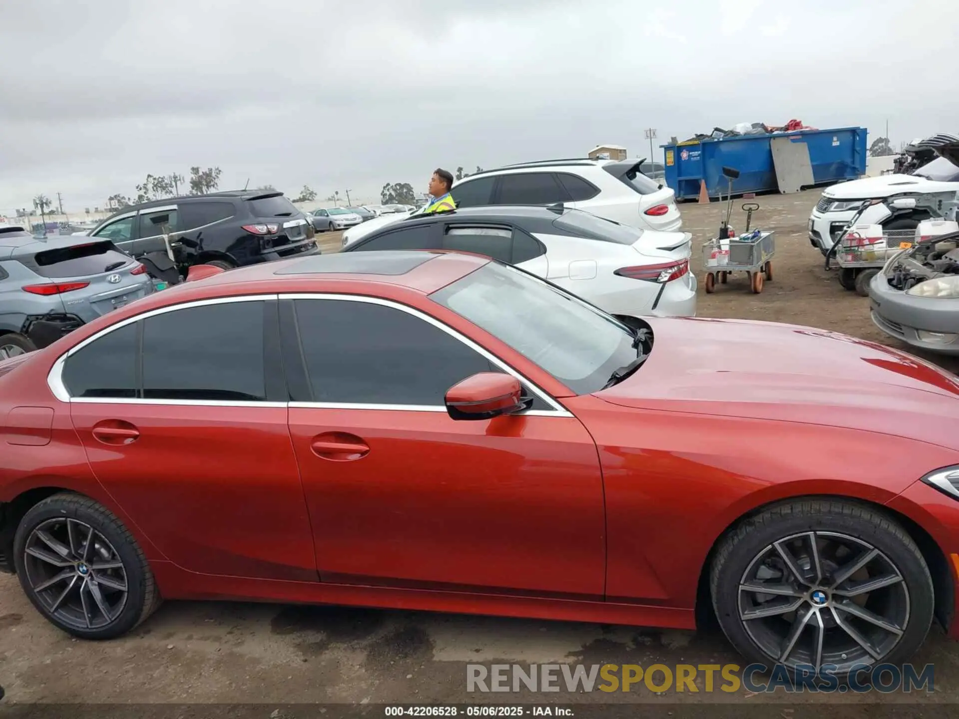 14 Photograph of a damaged car WBA5R7C50KFH28767 BMW 330I 2019