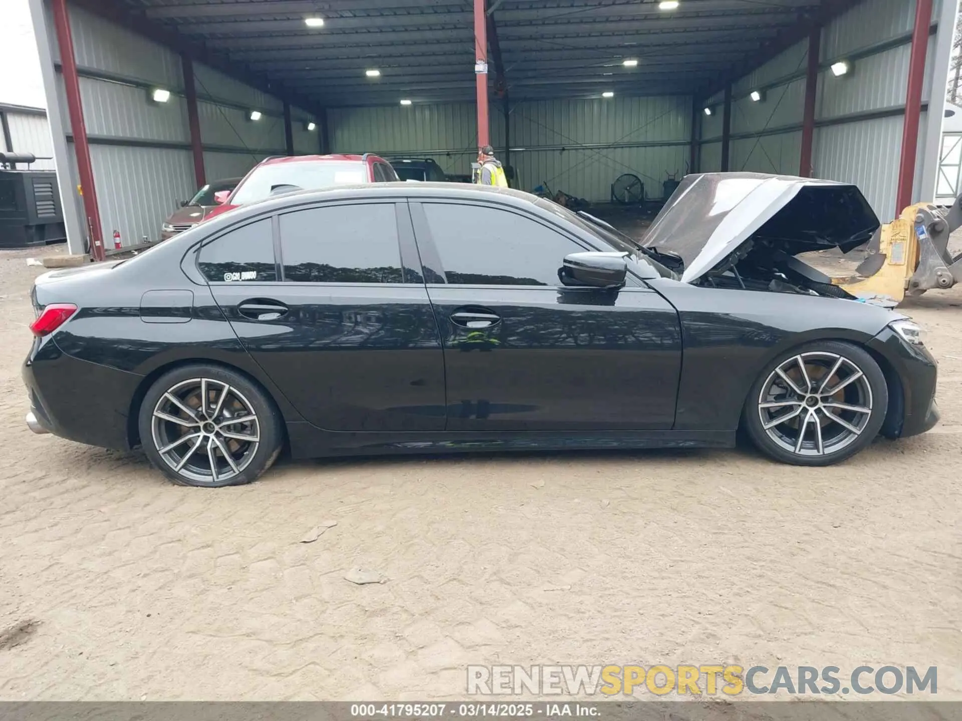 13 Photograph of a damaged car WBA5R7C52KAJ87697 BMW 330I 2019