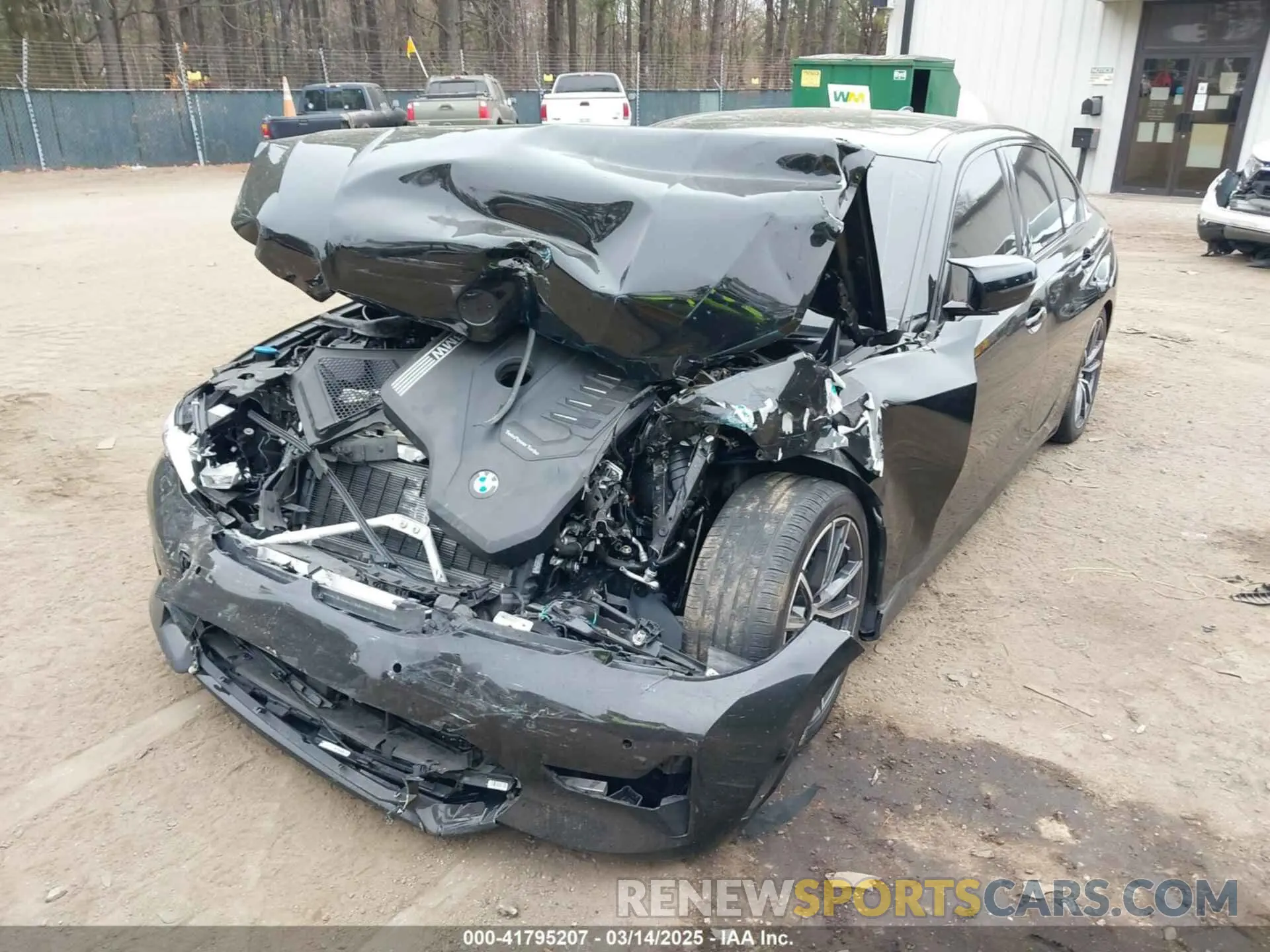 6 Photograph of a damaged car WBA5R7C52KAJ87697 BMW 330I 2019