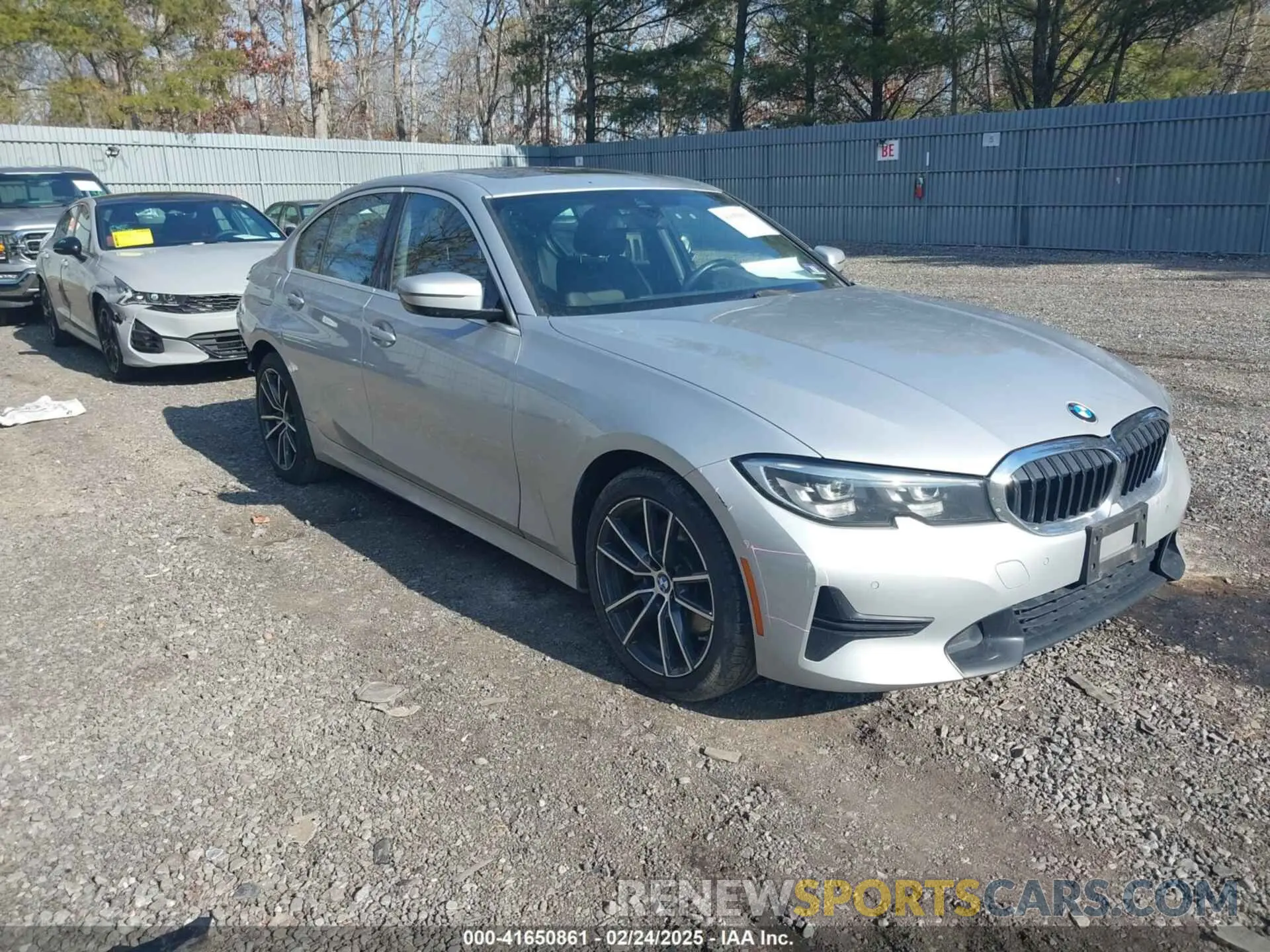 1 Photograph of a damaged car WBA5R7C53KAJ85425 BMW 330I 2019
