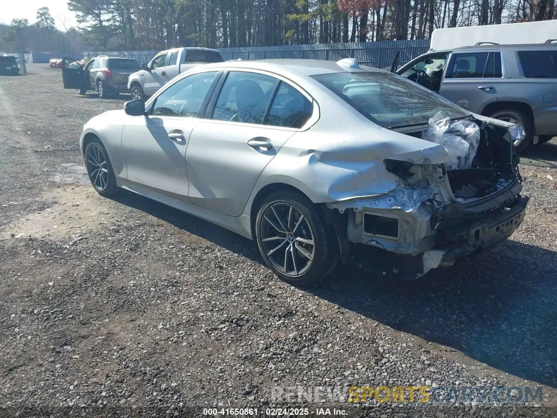 3 Photograph of a damaged car WBA5R7C53KAJ85425 BMW 330I 2019