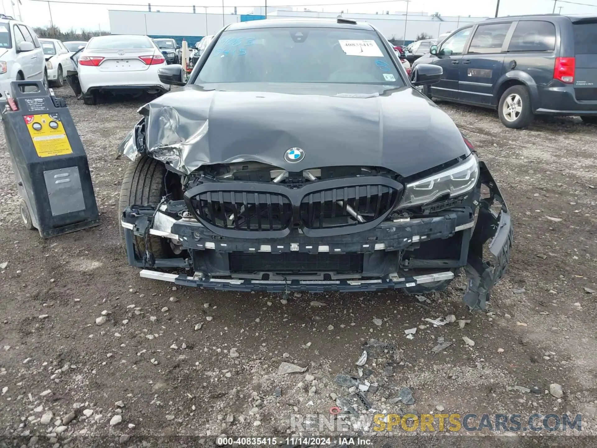17 Photograph of a damaged car WBA5R7C53KFH15365 BMW 330I 2019