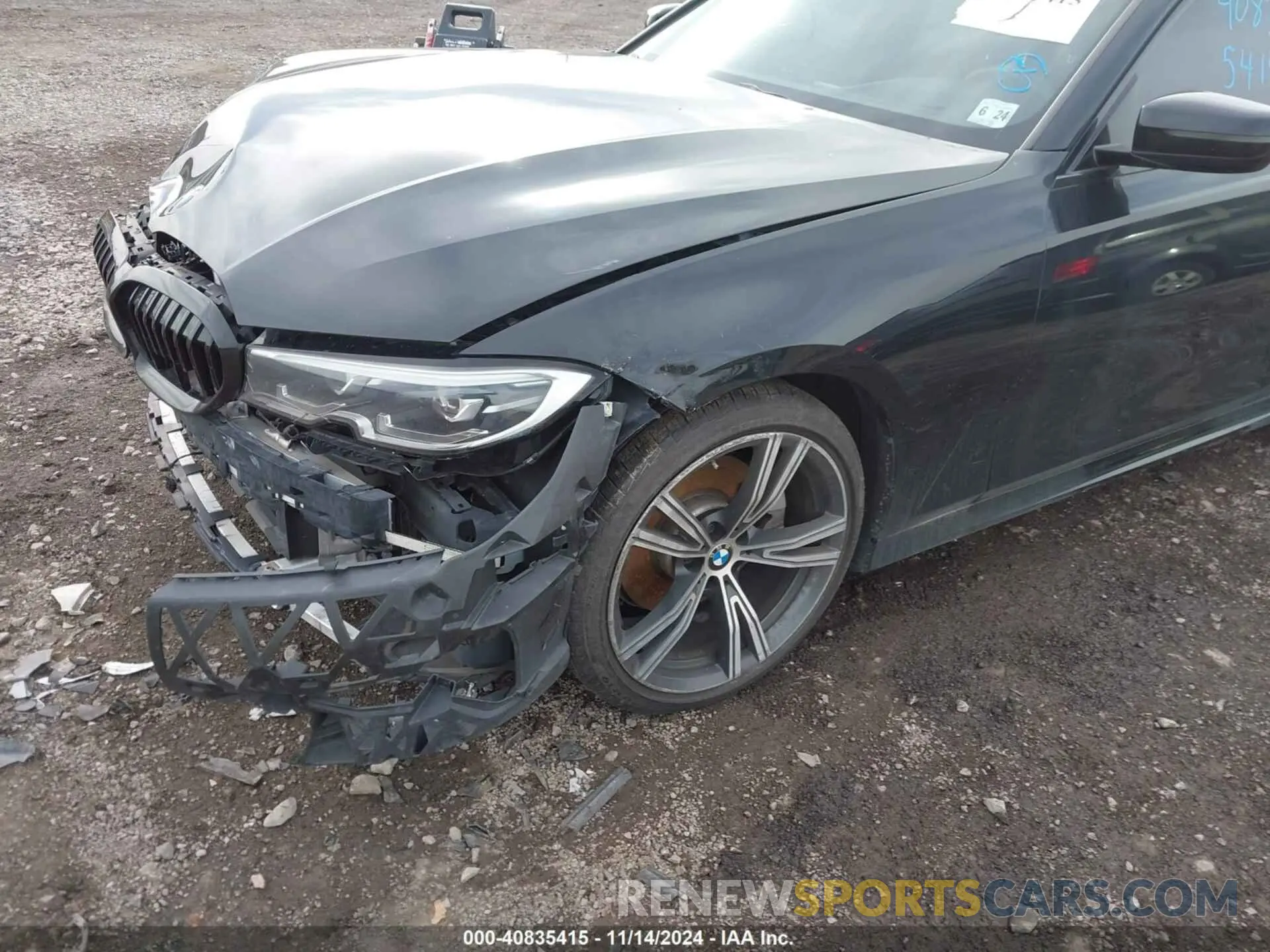 18 Photograph of a damaged car WBA5R7C53KFH15365 BMW 330I 2019