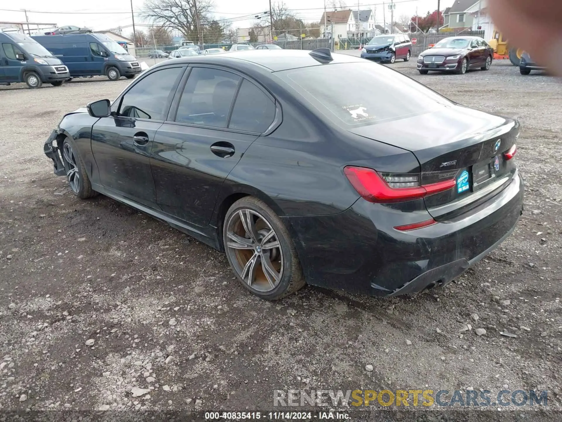 3 Photograph of a damaged car WBA5R7C53KFH15365 BMW 330I 2019