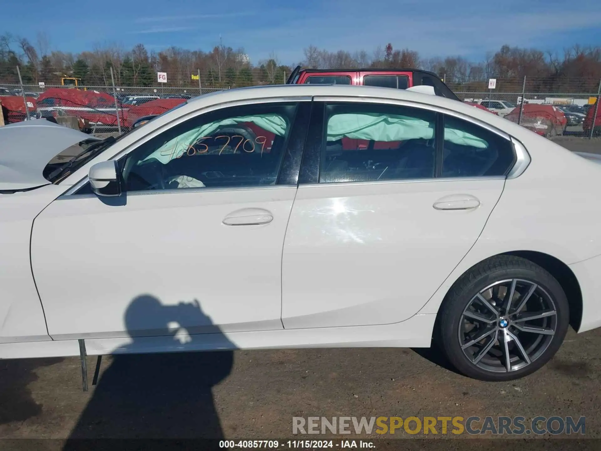 15 Photograph of a damaged car WBA5R7C54KAJ87250 BMW 330I 2019