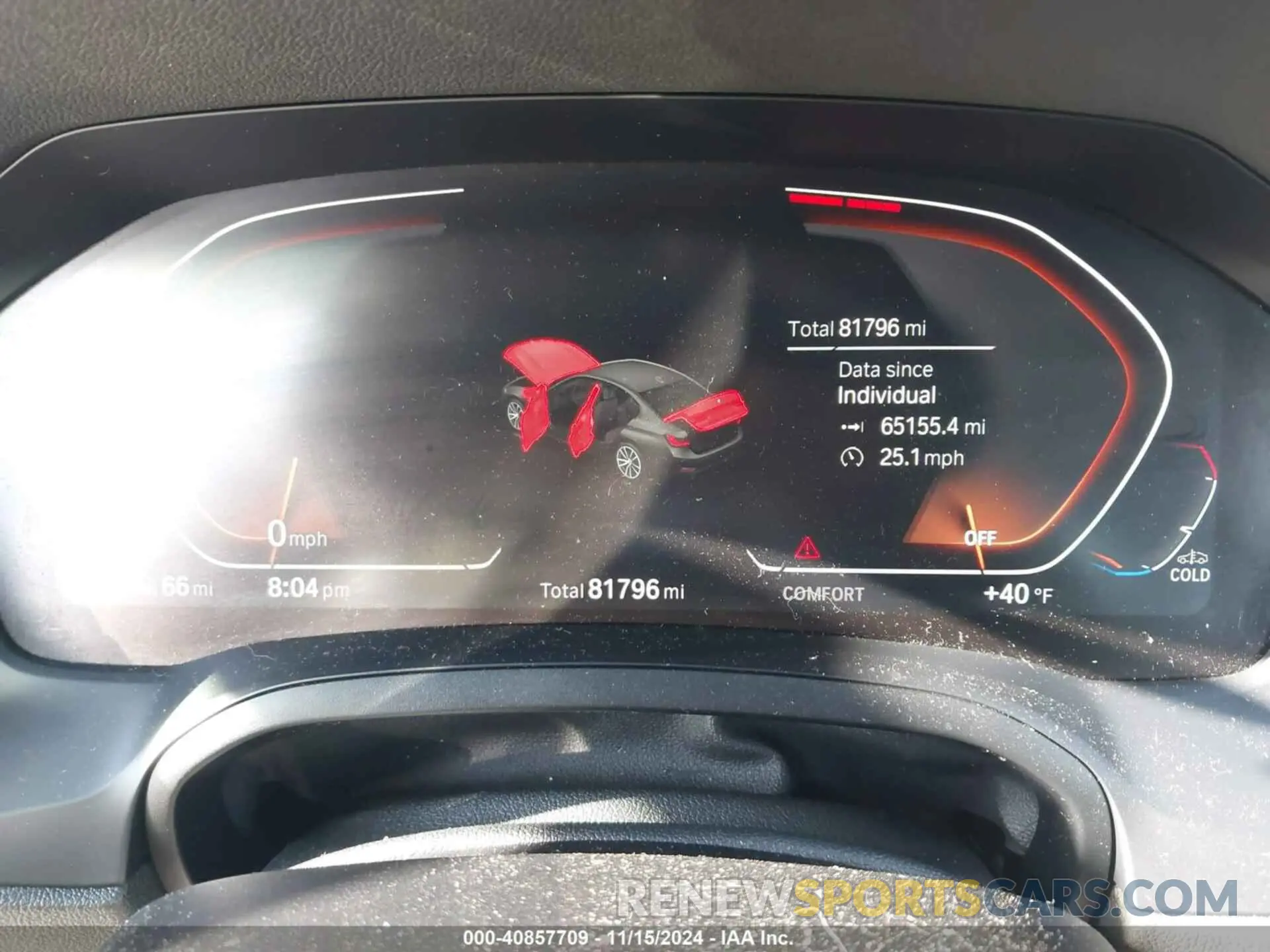 7 Photograph of a damaged car WBA5R7C54KAJ87250 BMW 330I 2019