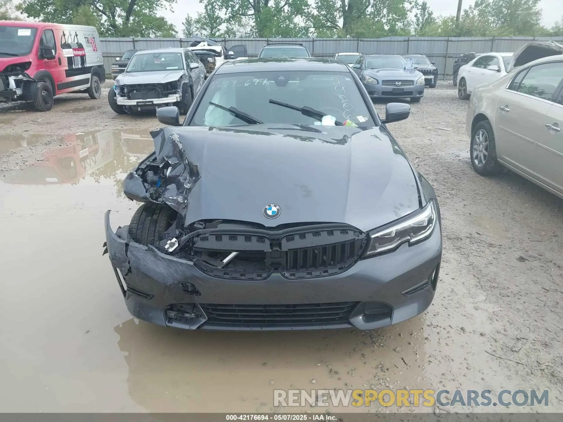 12 Photograph of a damaged car WBA5R7C56KFH24206 BMW 330I 2019