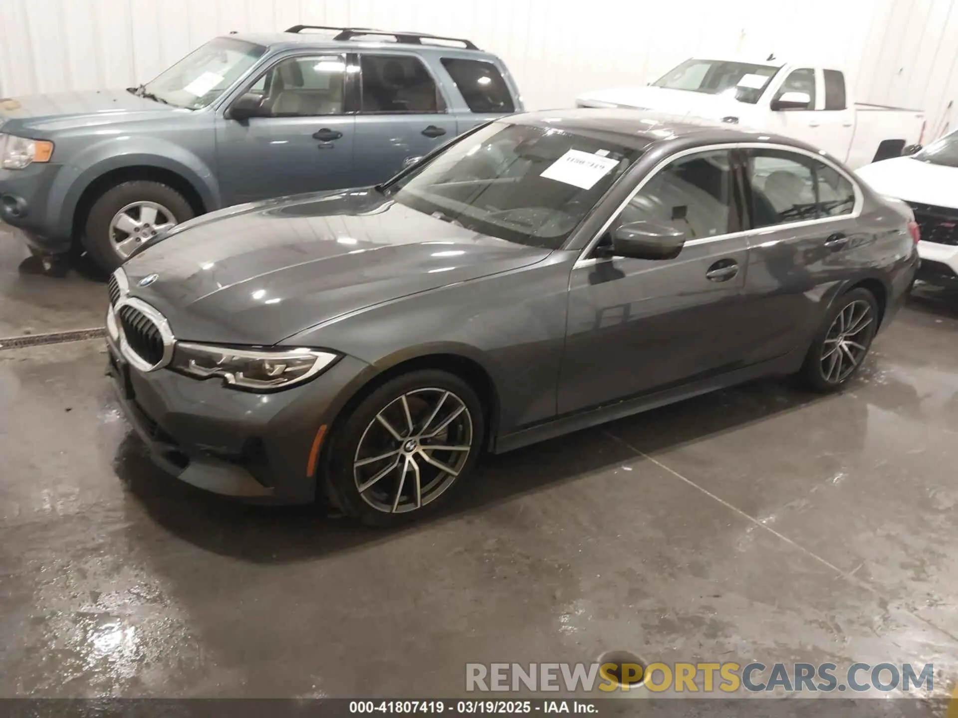 2 Photograph of a damaged car WBA5R7C57KAJ80356 BMW 330I 2019