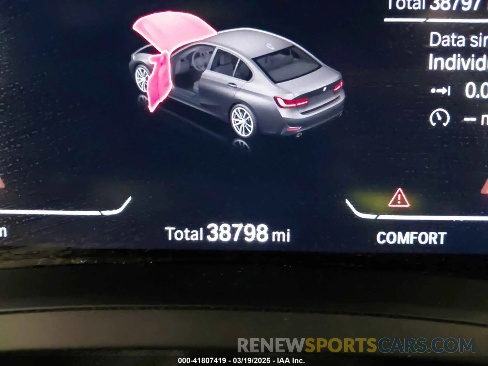7 Photograph of a damaged car WBA5R7C57KAJ80356 BMW 330I 2019