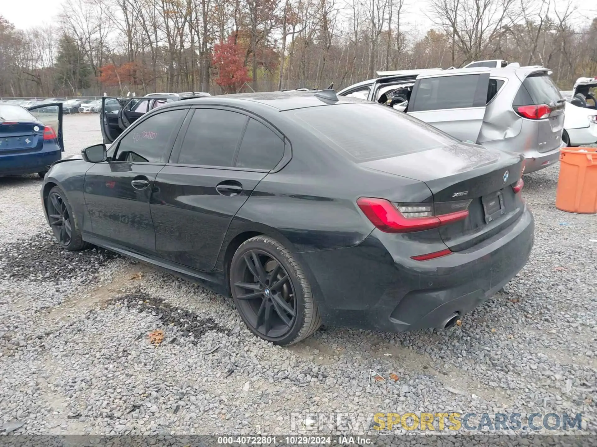 3 Photograph of a damaged car WBA5R7C57KAJ81510 BMW 330I 2019