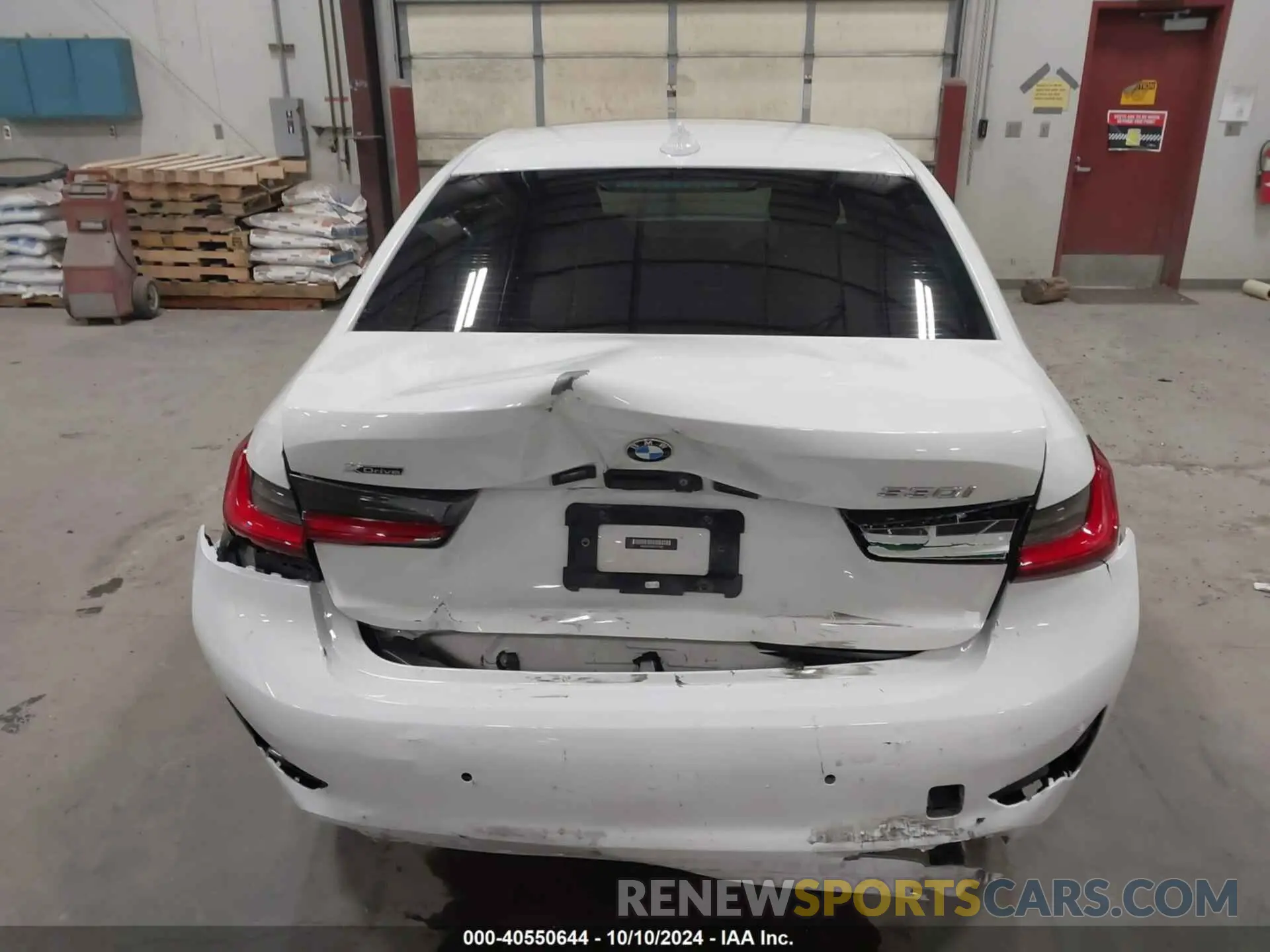 16 Photograph of a damaged car WBA5R7C58KFH27088 BMW 330I 2019