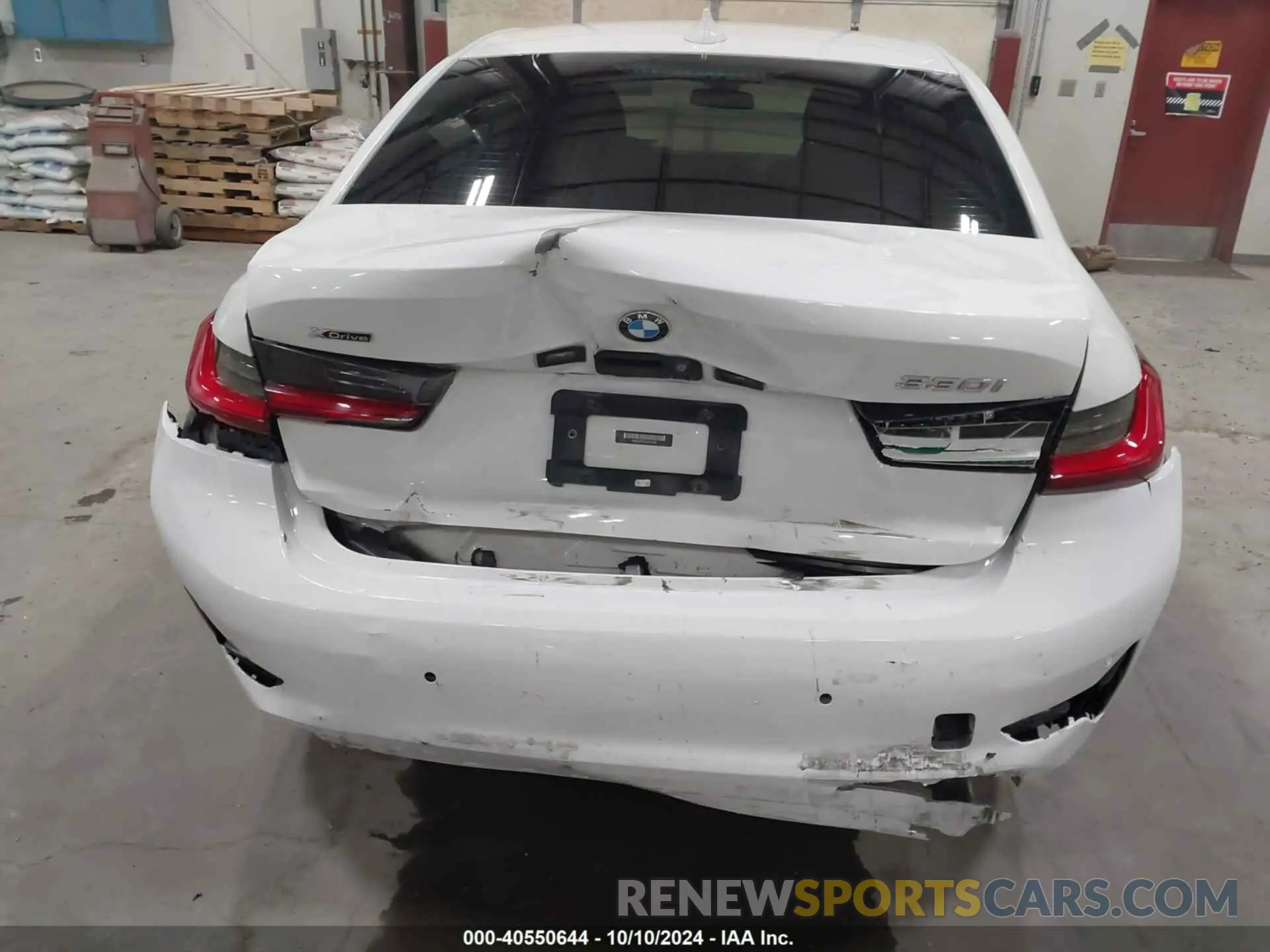 6 Photograph of a damaged car WBA5R7C58KFH27088 BMW 330I 2019