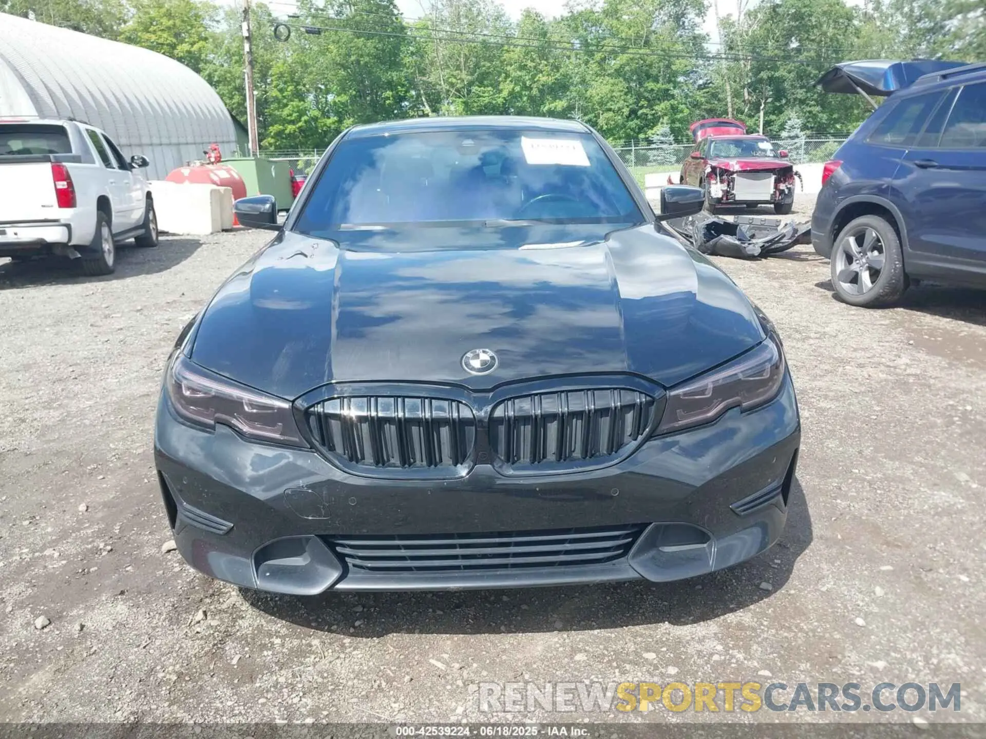 12 Photograph of a damaged car WBA5R7C59KFH27326 BMW 330I 2019