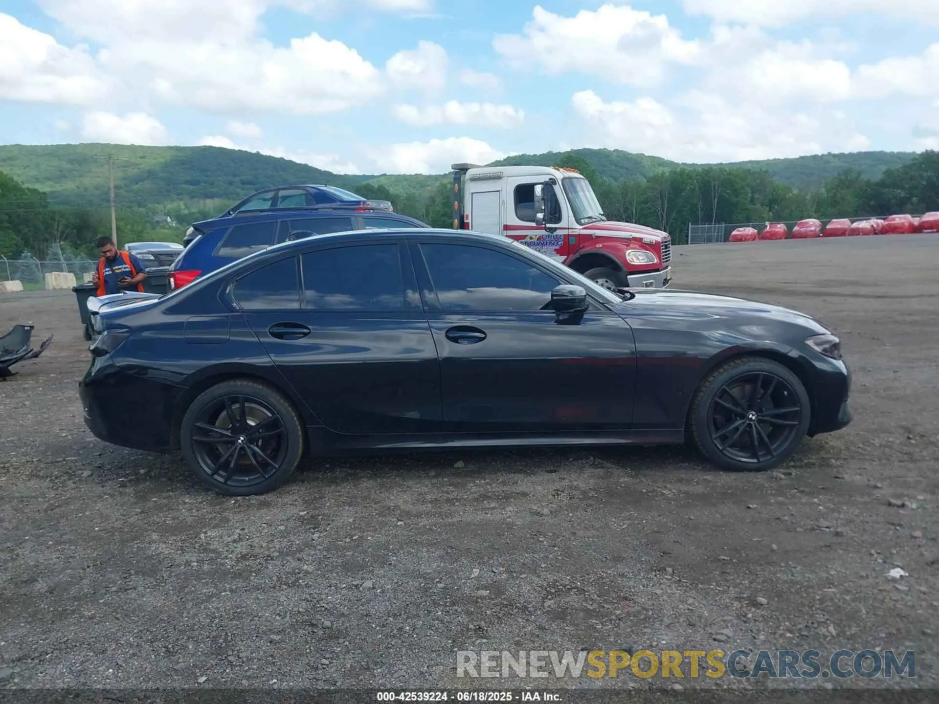 13 Photograph of a damaged car WBA5R7C59KFH27326 BMW 330I 2019