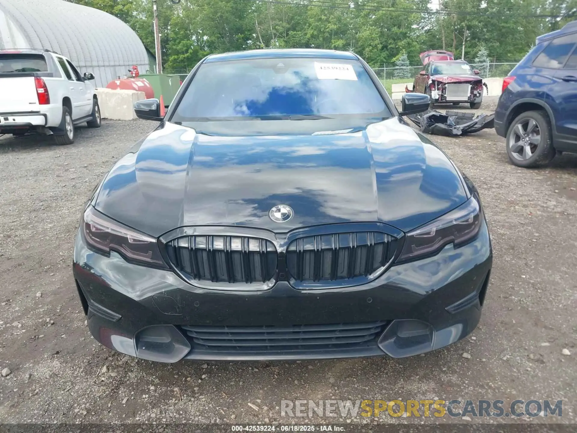 6 Photograph of a damaged car WBA5R7C59KFH27326 BMW 330I 2019
