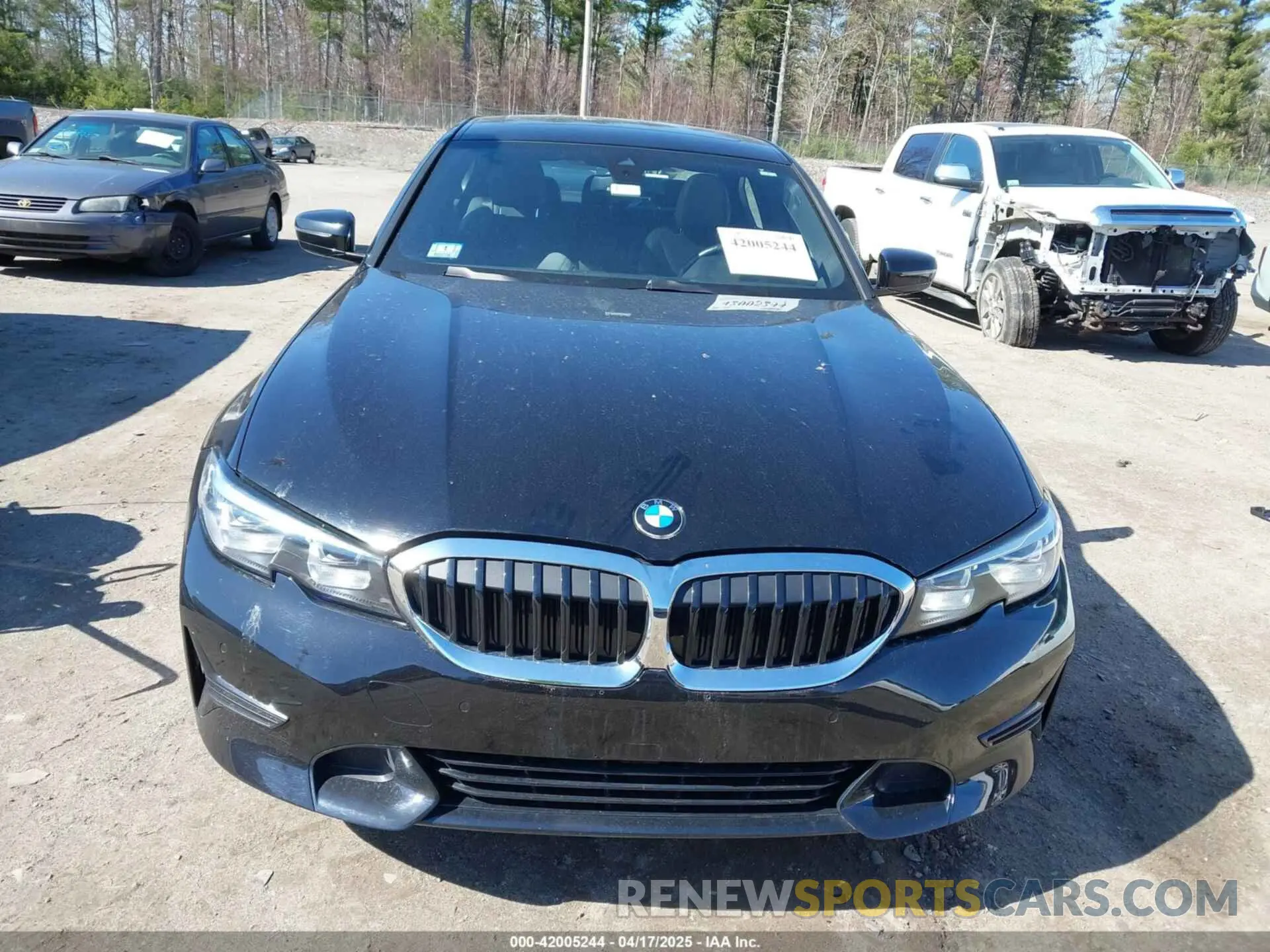 12 Photograph of a damaged car WBA5R7C59KFH30971 BMW 330I 2019