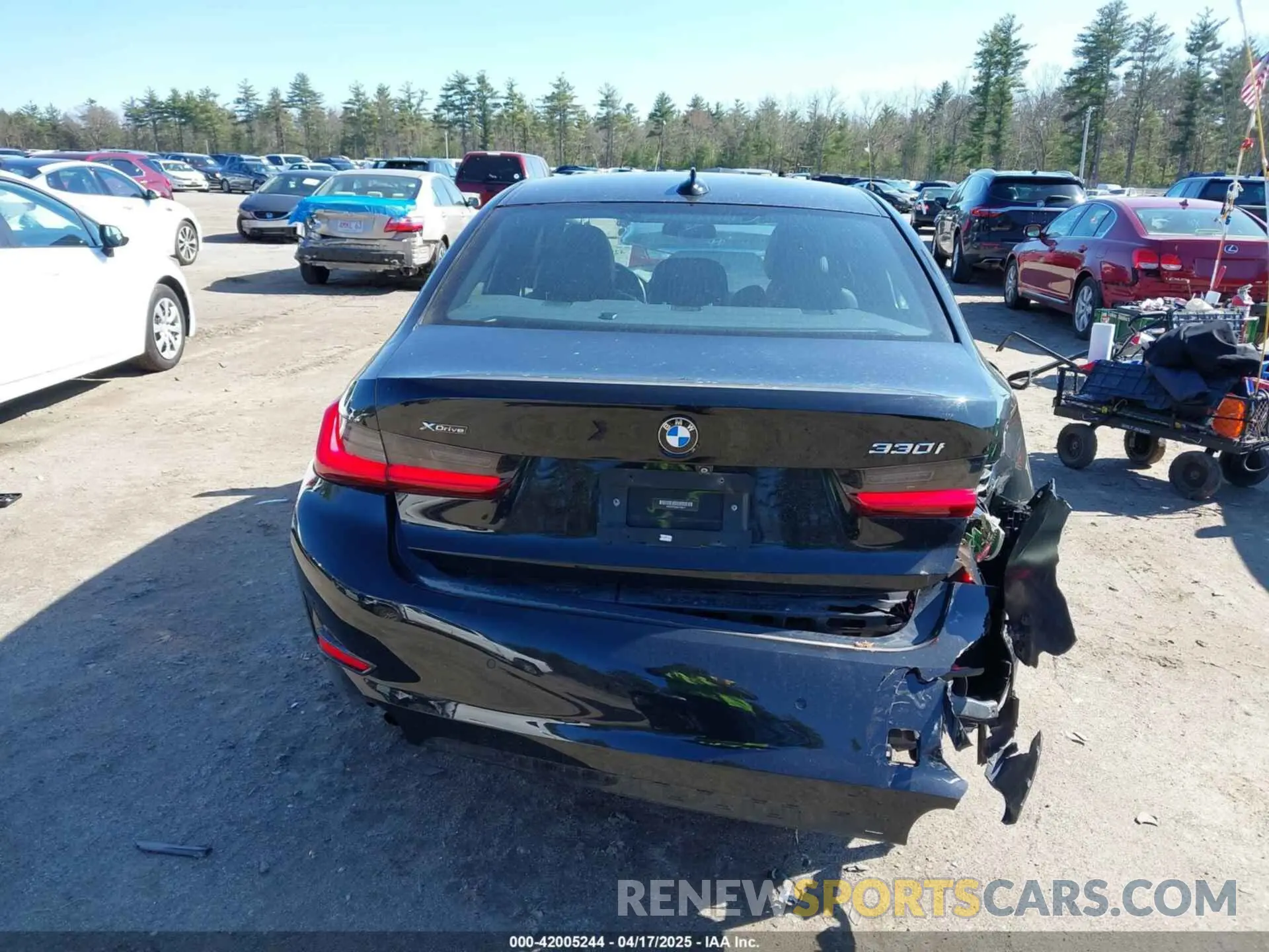 16 Photograph of a damaged car WBA5R7C59KFH30971 BMW 330I 2019