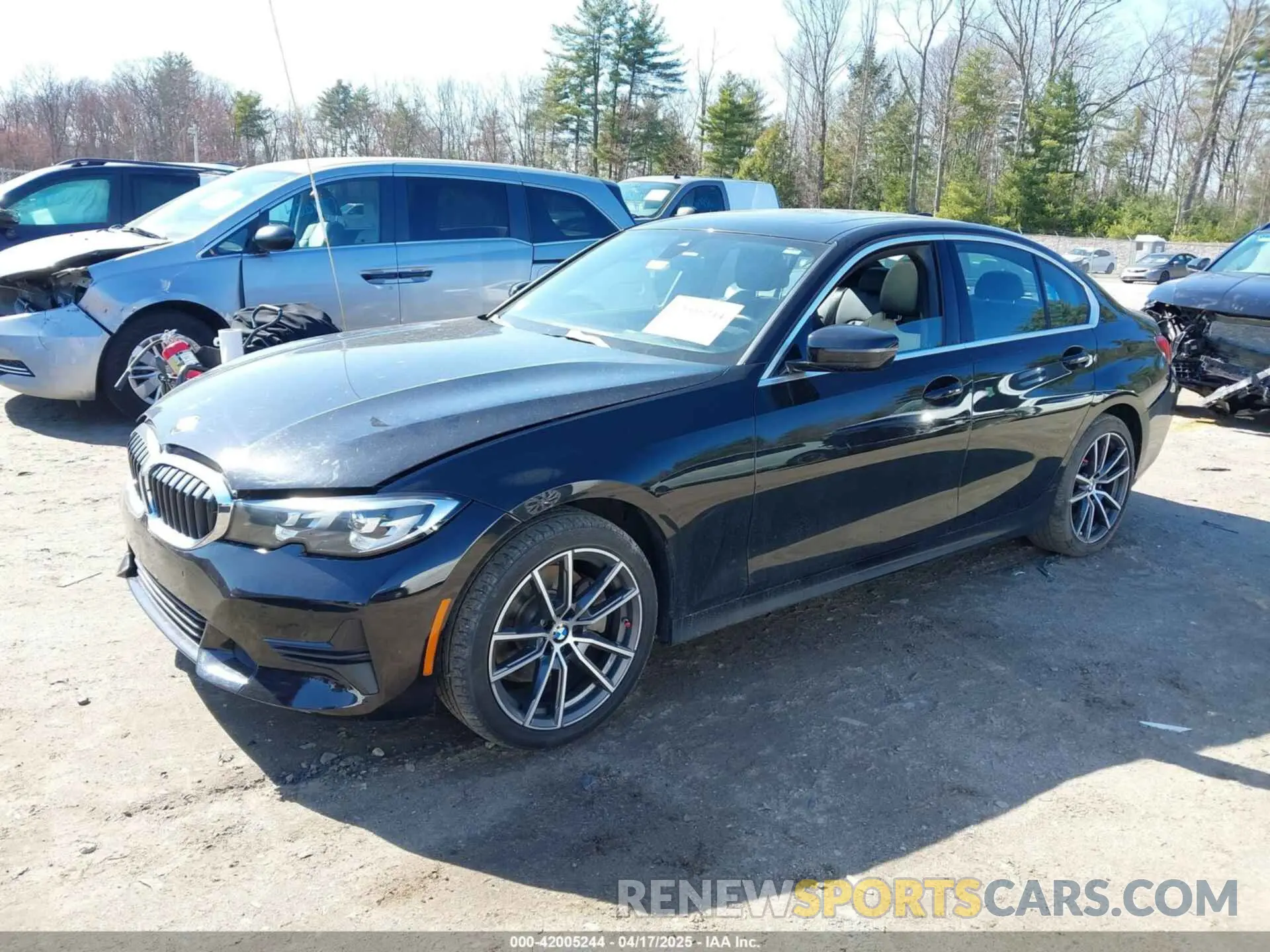 2 Photograph of a damaged car WBA5R7C59KFH30971 BMW 330I 2019