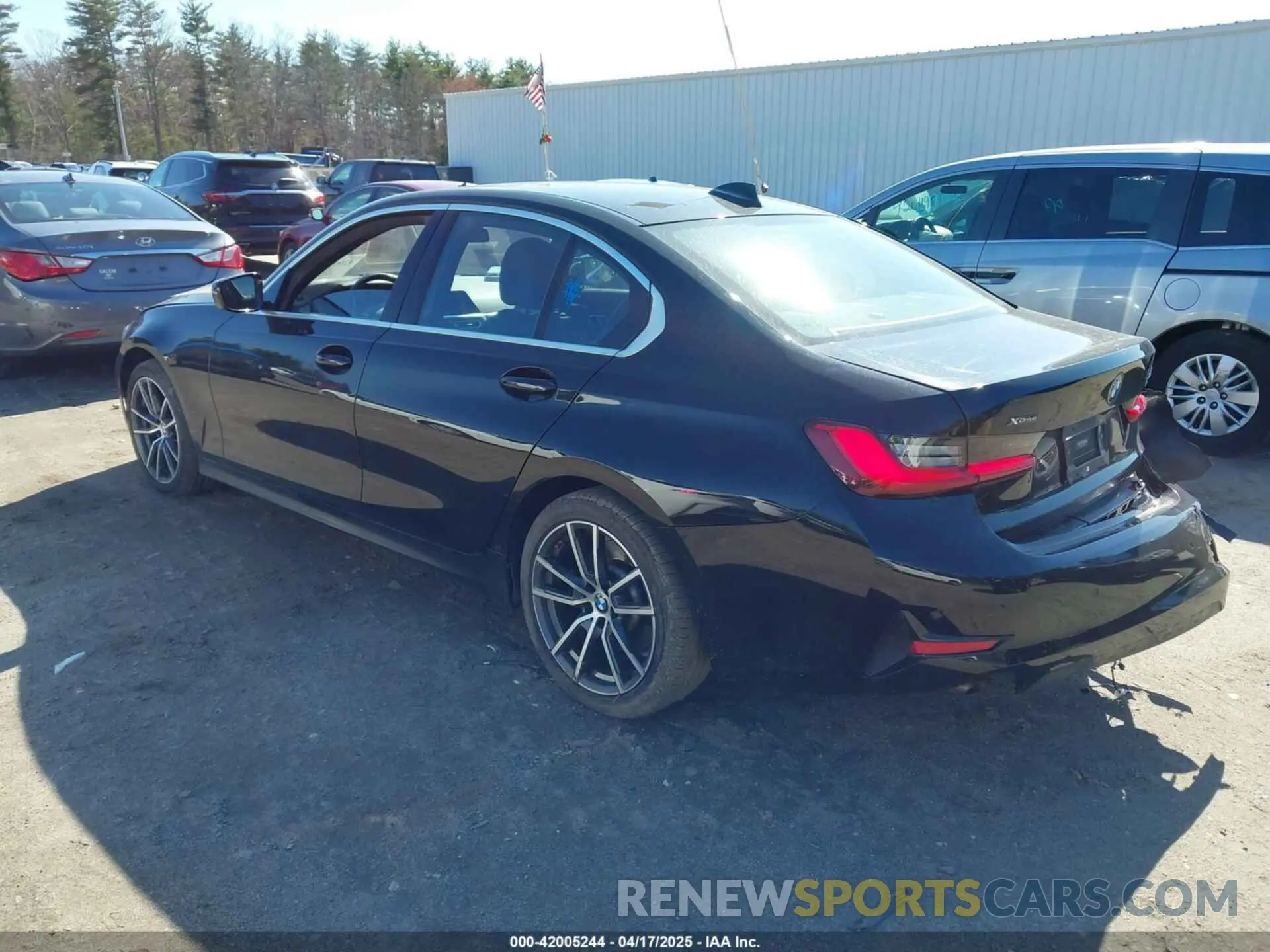 3 Photograph of a damaged car WBA5R7C59KFH30971 BMW 330I 2019