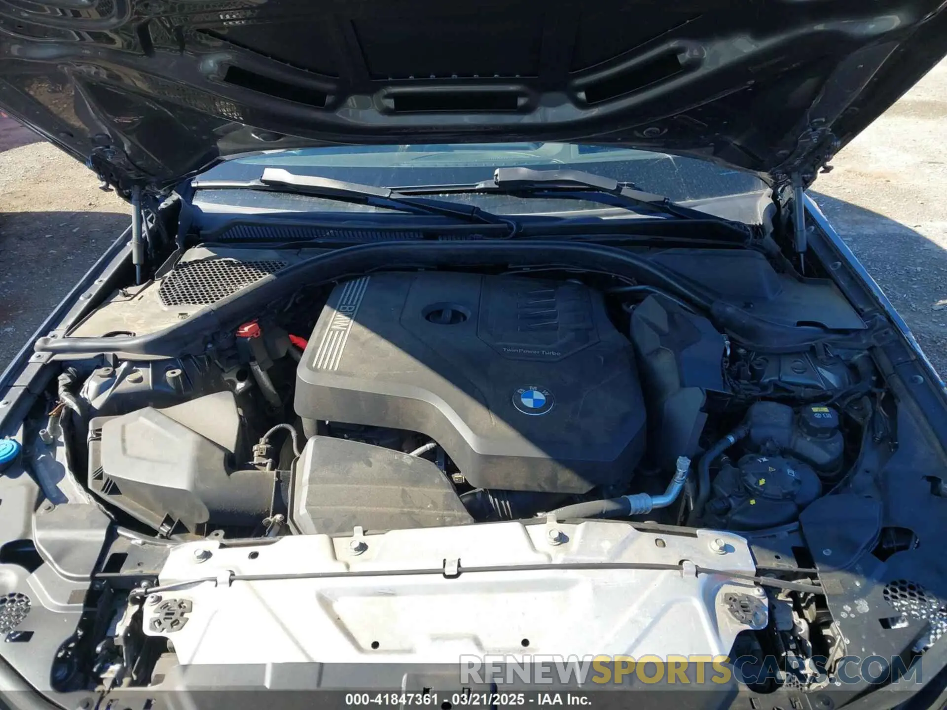 10 Photograph of a damaged car WBA5R7C5XKAE83067 BMW 330I 2019