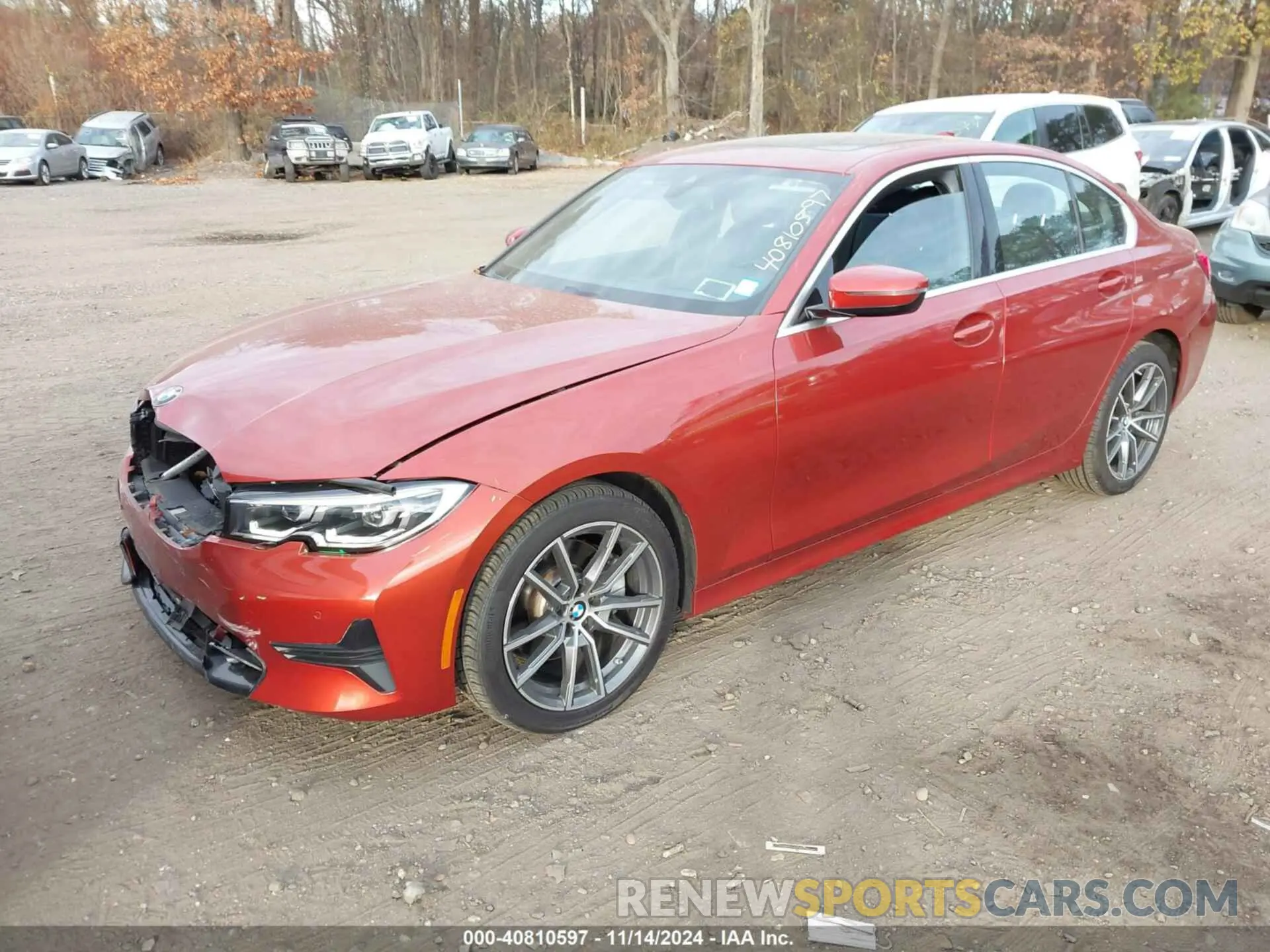 2 Photograph of a damaged car WBA5R7C5XKAJ82618 BMW 330I 2019