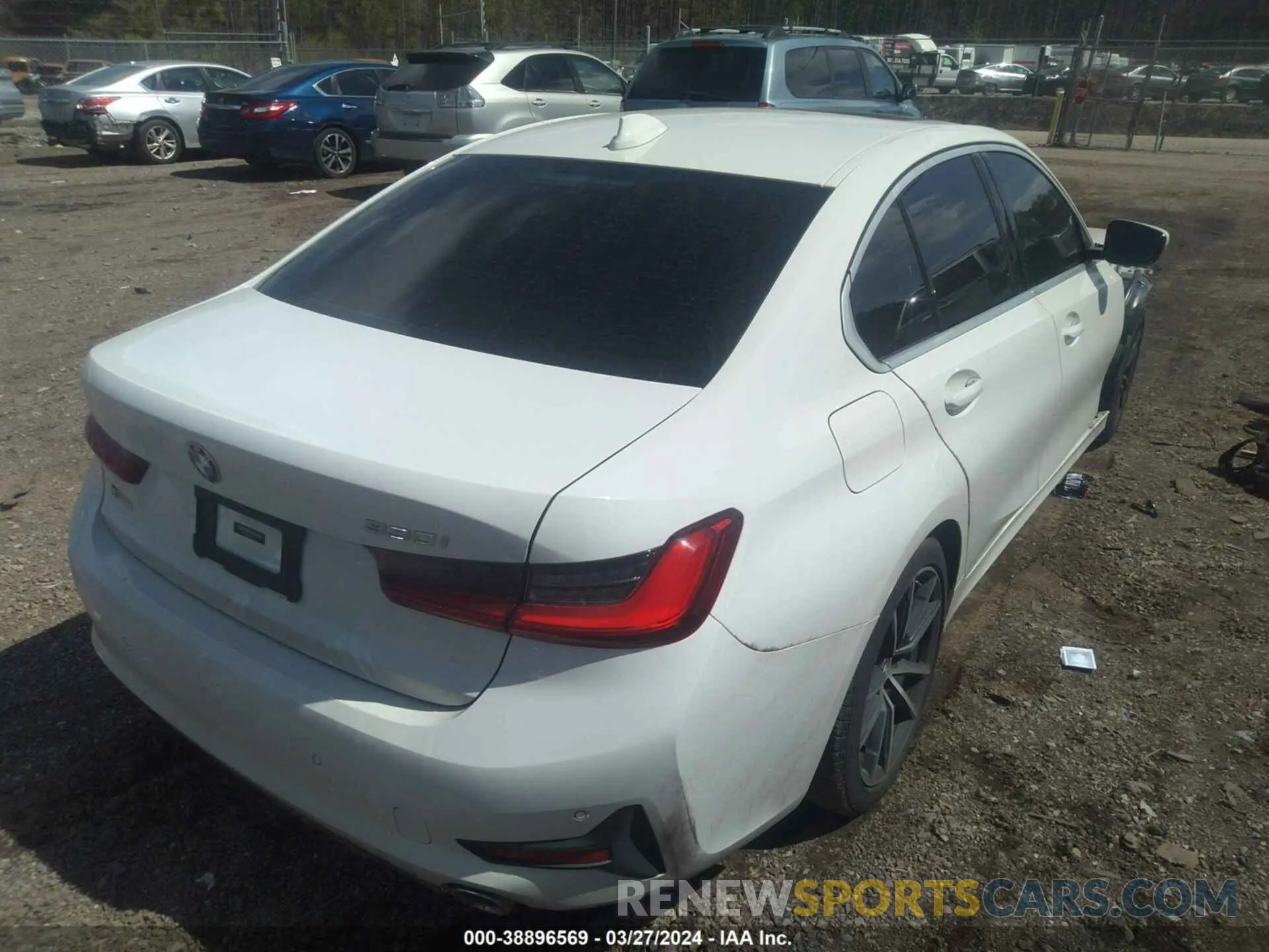 20 Photograph of a damaged car 3MW5R1J00L8B07721 BMW 330I 2020