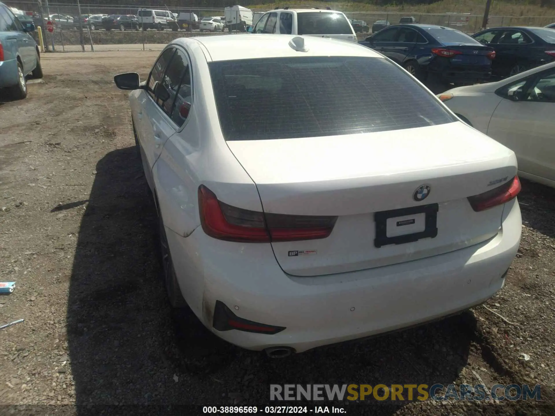 21 Photograph of a damaged car 3MW5R1J00L8B07721 BMW 330I 2020