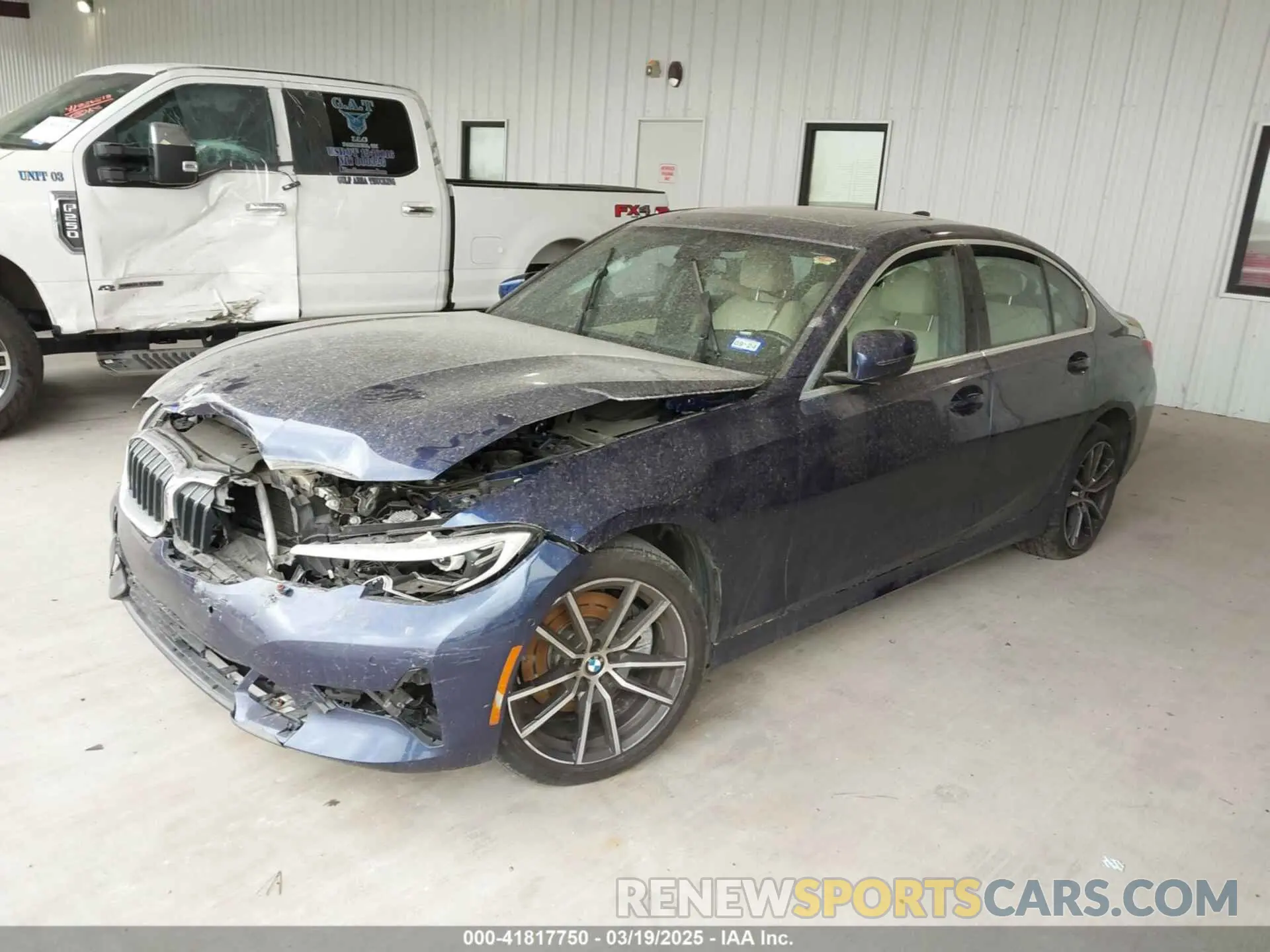 2 Photograph of a damaged car 3MW5R1J00L8B42355 BMW 330I 2020