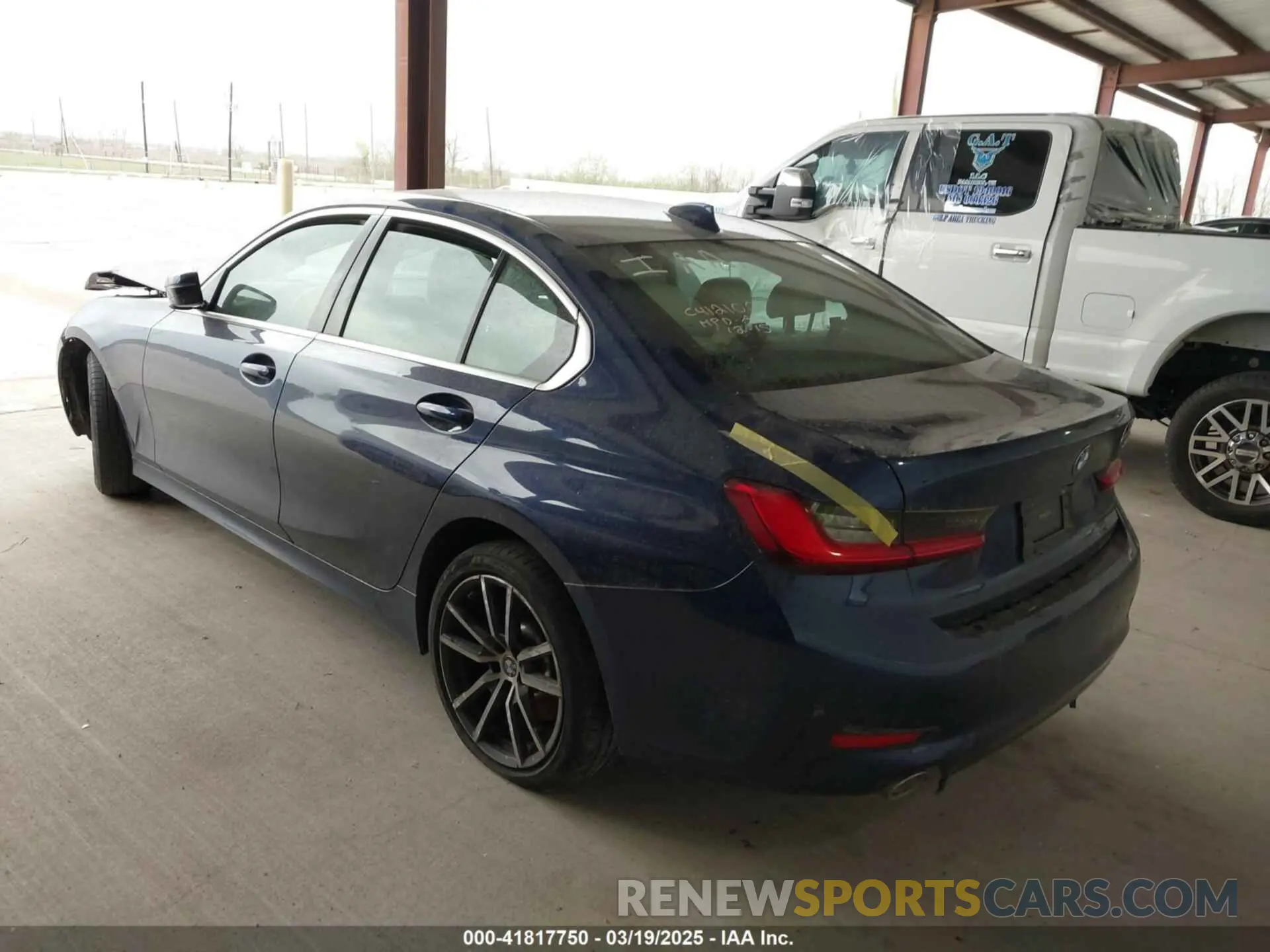 3 Photograph of a damaged car 3MW5R1J00L8B42355 BMW 330I 2020