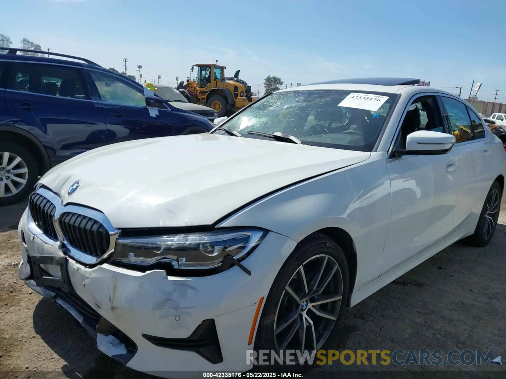 6 Photograph of a damaged car 3MW5R1J01L8B10868 BMW 330I 2020