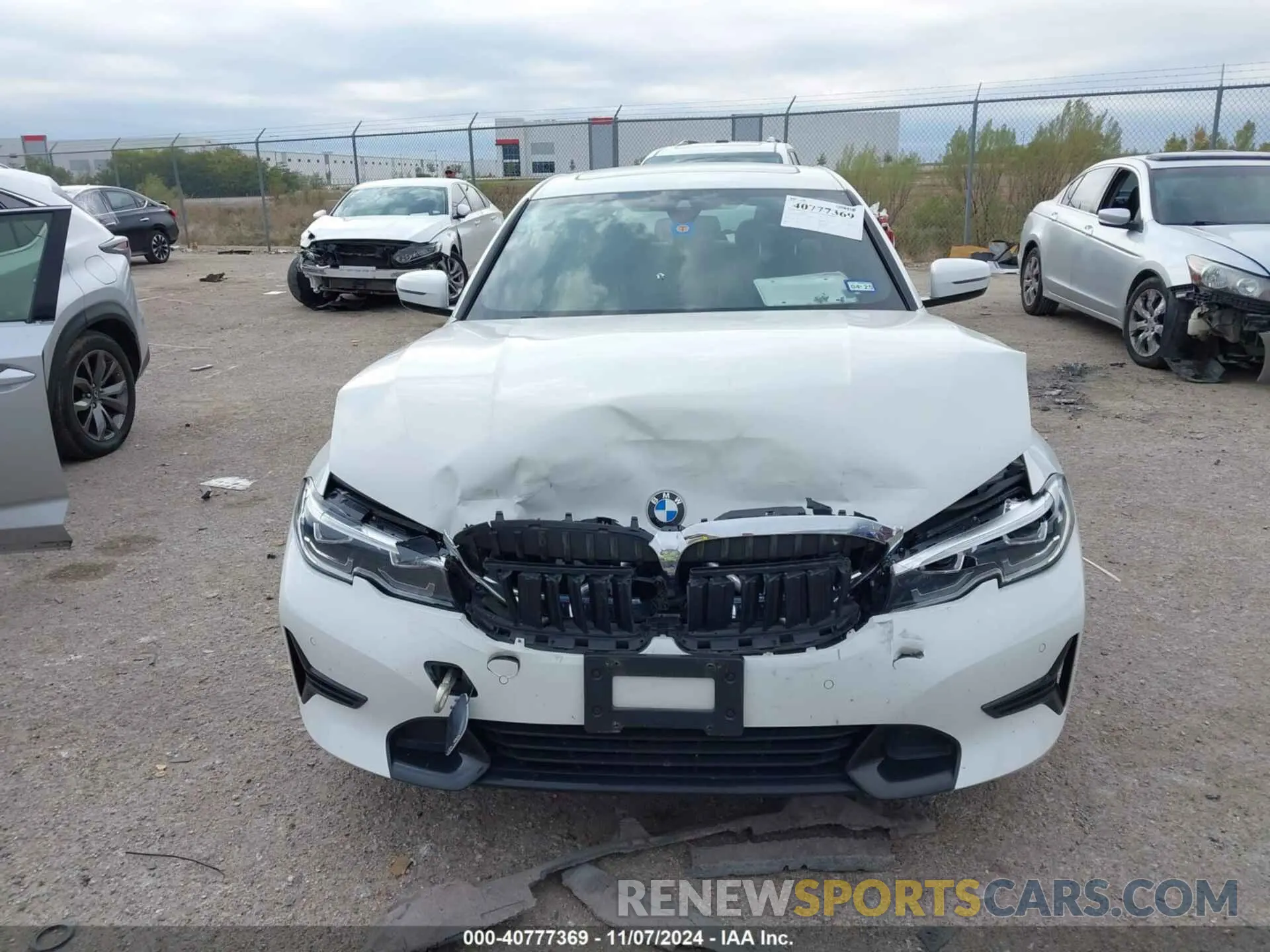 12 Photograph of a damaged car 3MW5R1J01L8B13074 BMW 330I 2020
