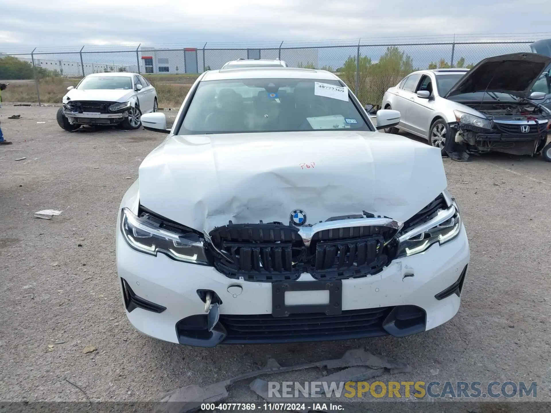 6 Photograph of a damaged car 3MW5R1J01L8B13074 BMW 330I 2020