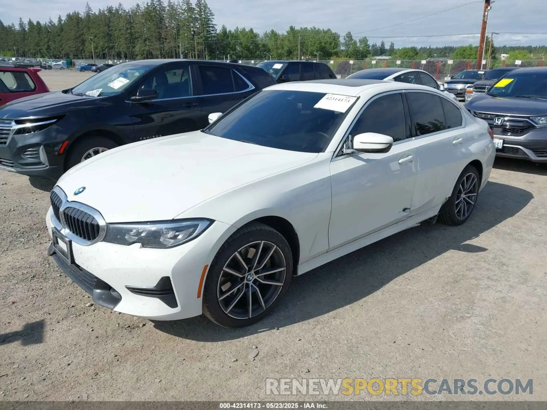 2 Photograph of a damaged car 3MW5R1J02L8B19286 BMW 330I 2020
