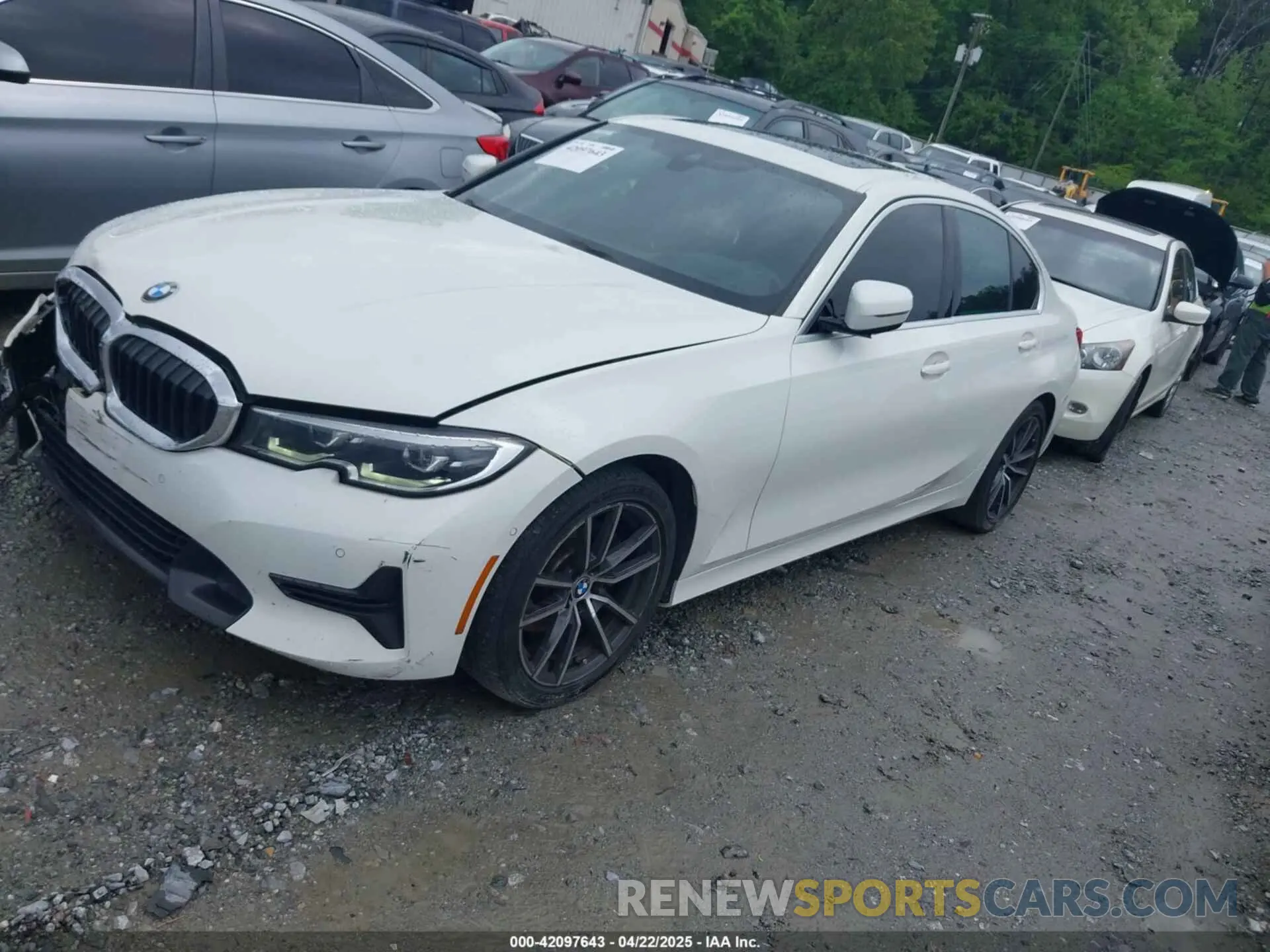 2 Photograph of a damaged car 3MW5R1J02L8B20101 BMW 330I 2020